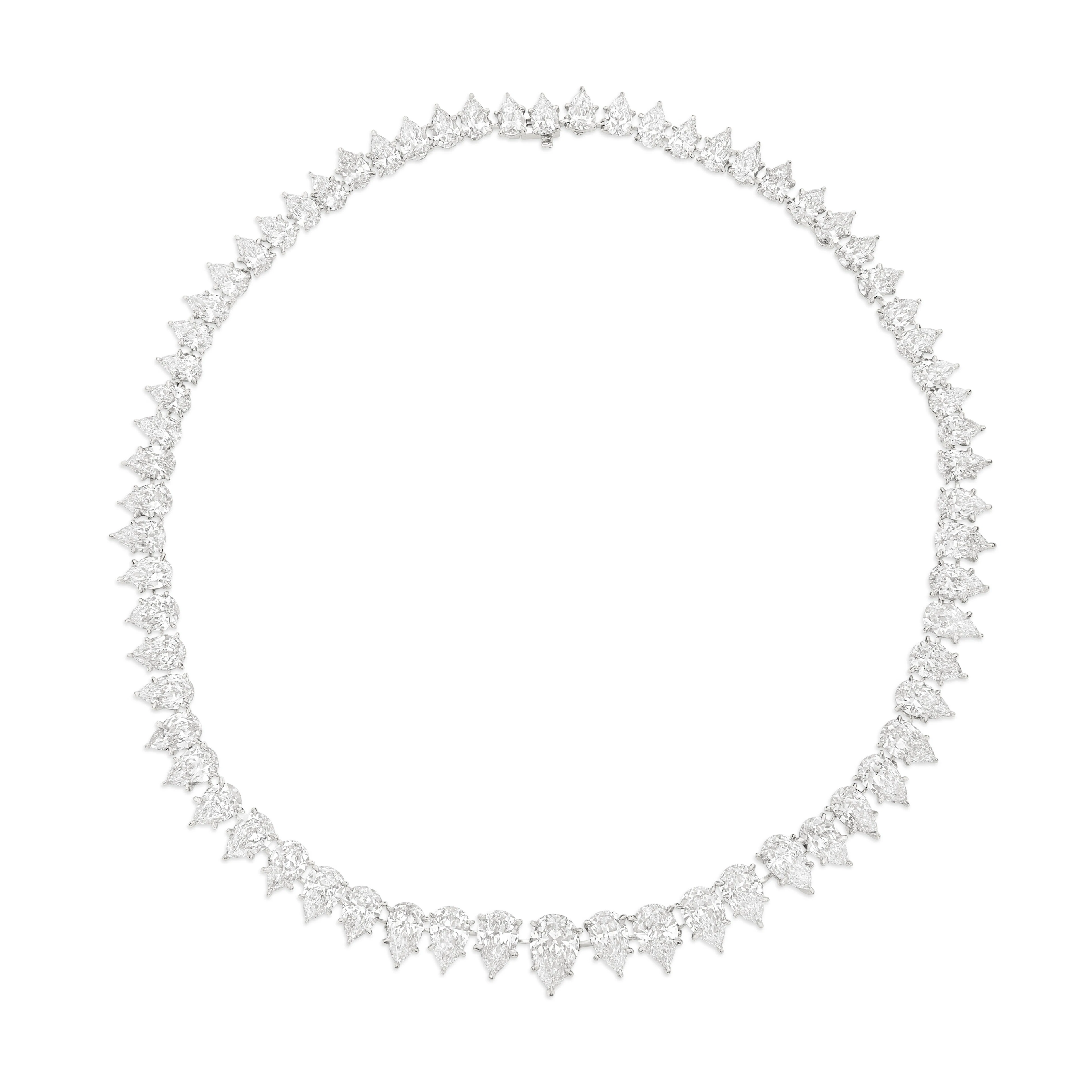 Diamond Rivière Necklace