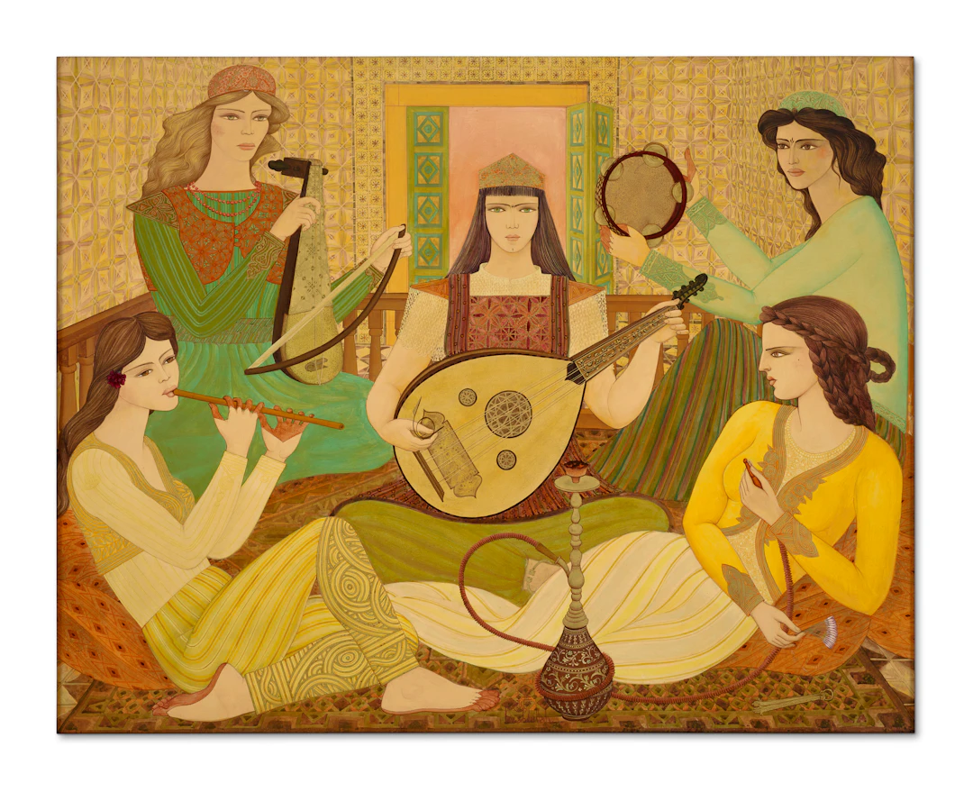 Jellal Ben Abdallah (1921, Tunis – 2017, Sidi Bou Said)