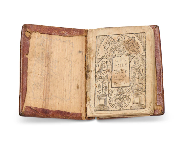 Miniature Bible, in English – Harris, Benjamin (D. C.1716)
