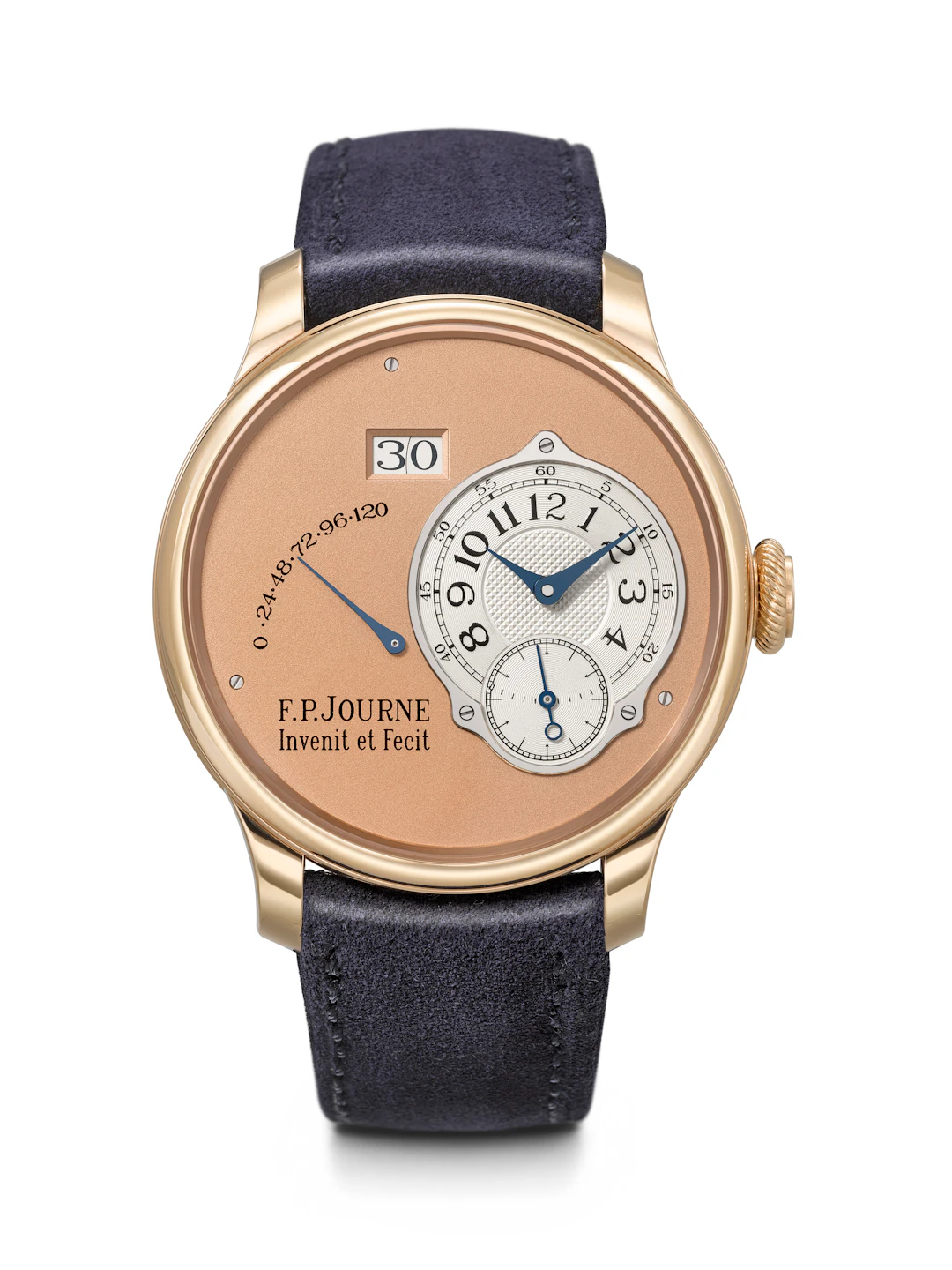 F.p. Journe. A Rare and Attractive 18K Pink Gold Automatic Wristwatch