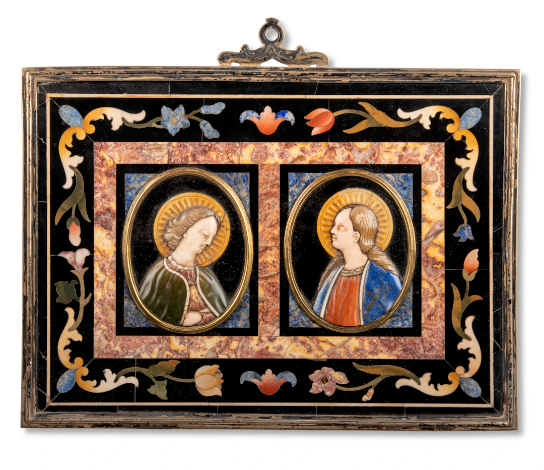 An Italian Pietra Dura Plaque