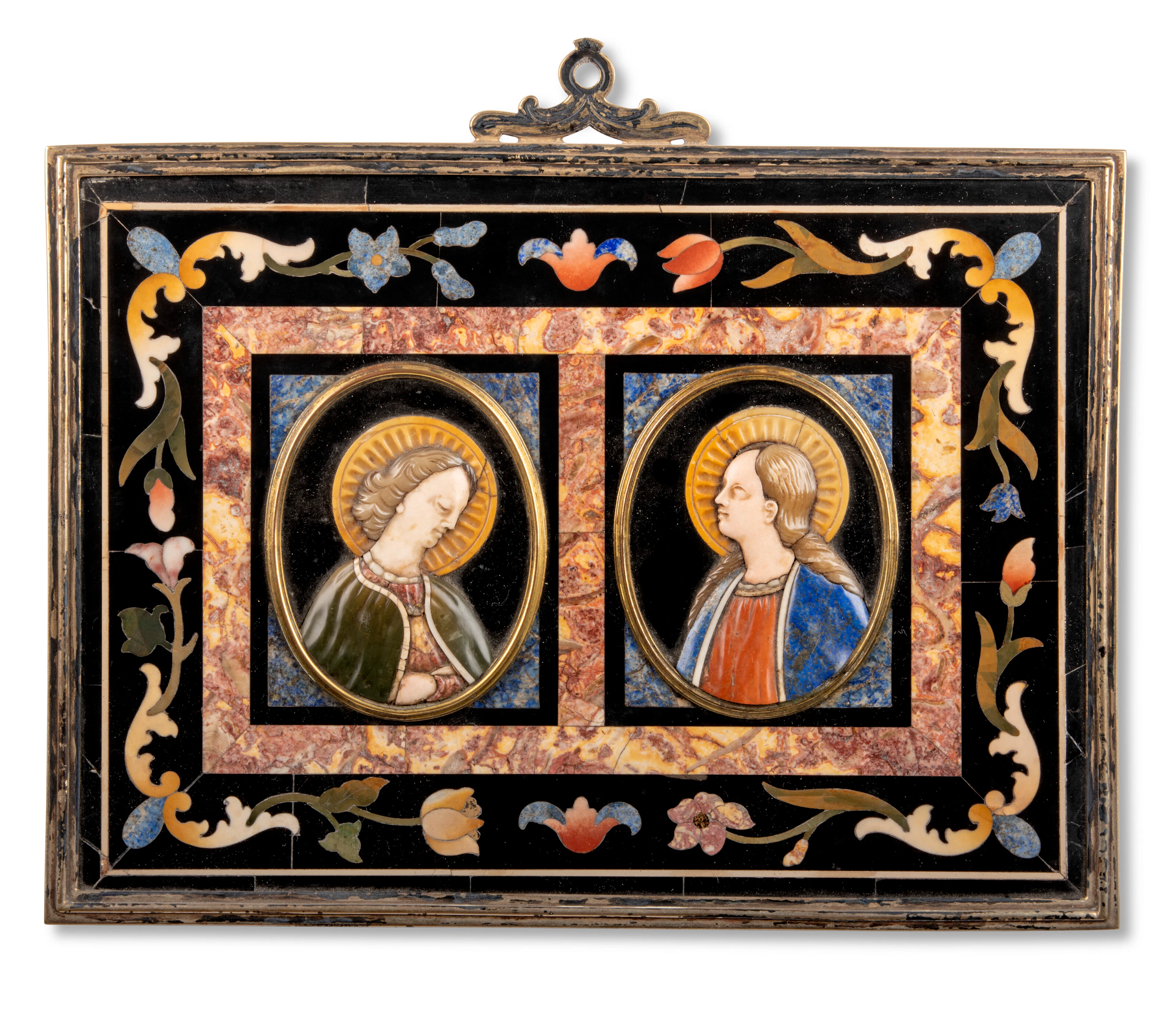 An Italian Pietra Dura Plaque
