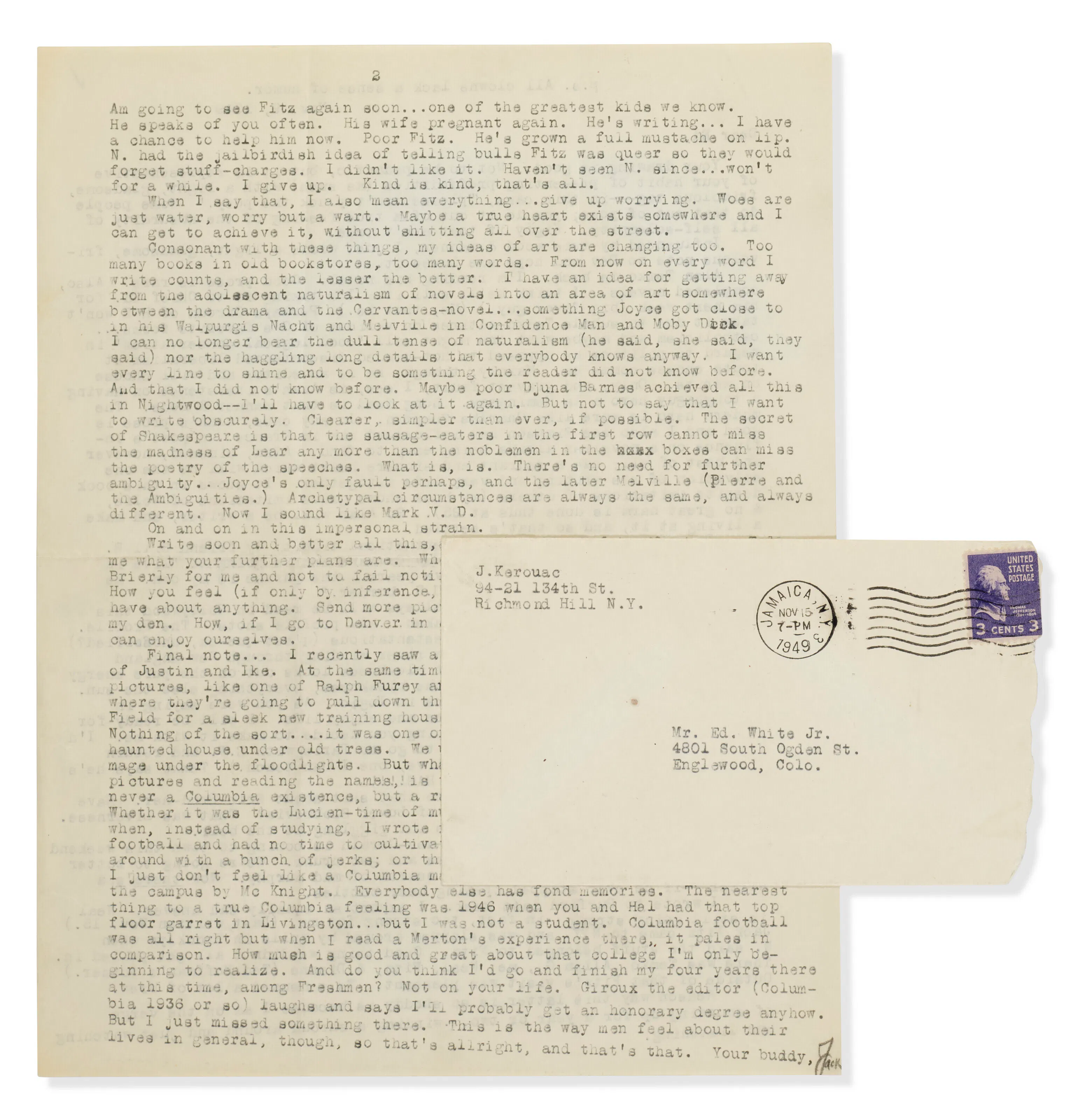 Writing, His Time at Columbia, and Burroughs Living in Exile