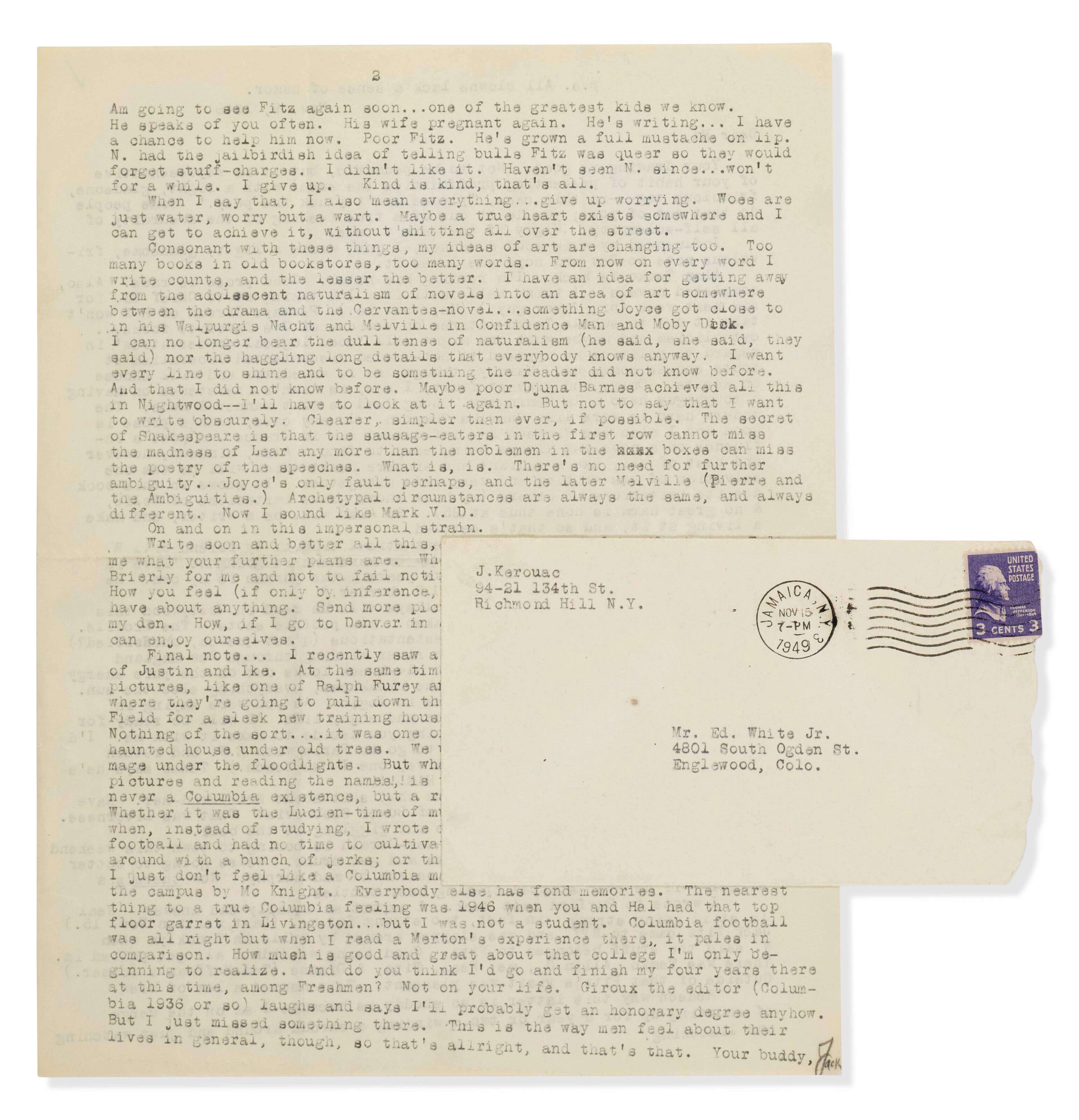 Writing, His Time at Columbia, and Burroughs Living in Exile