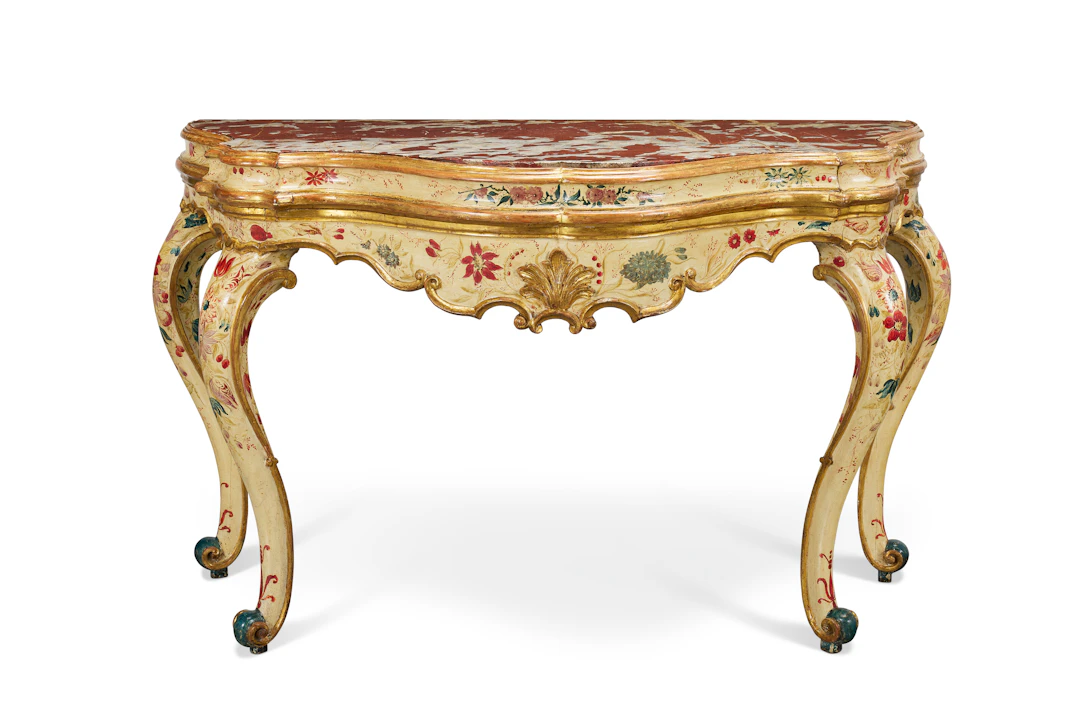 Console D'époque Rococo