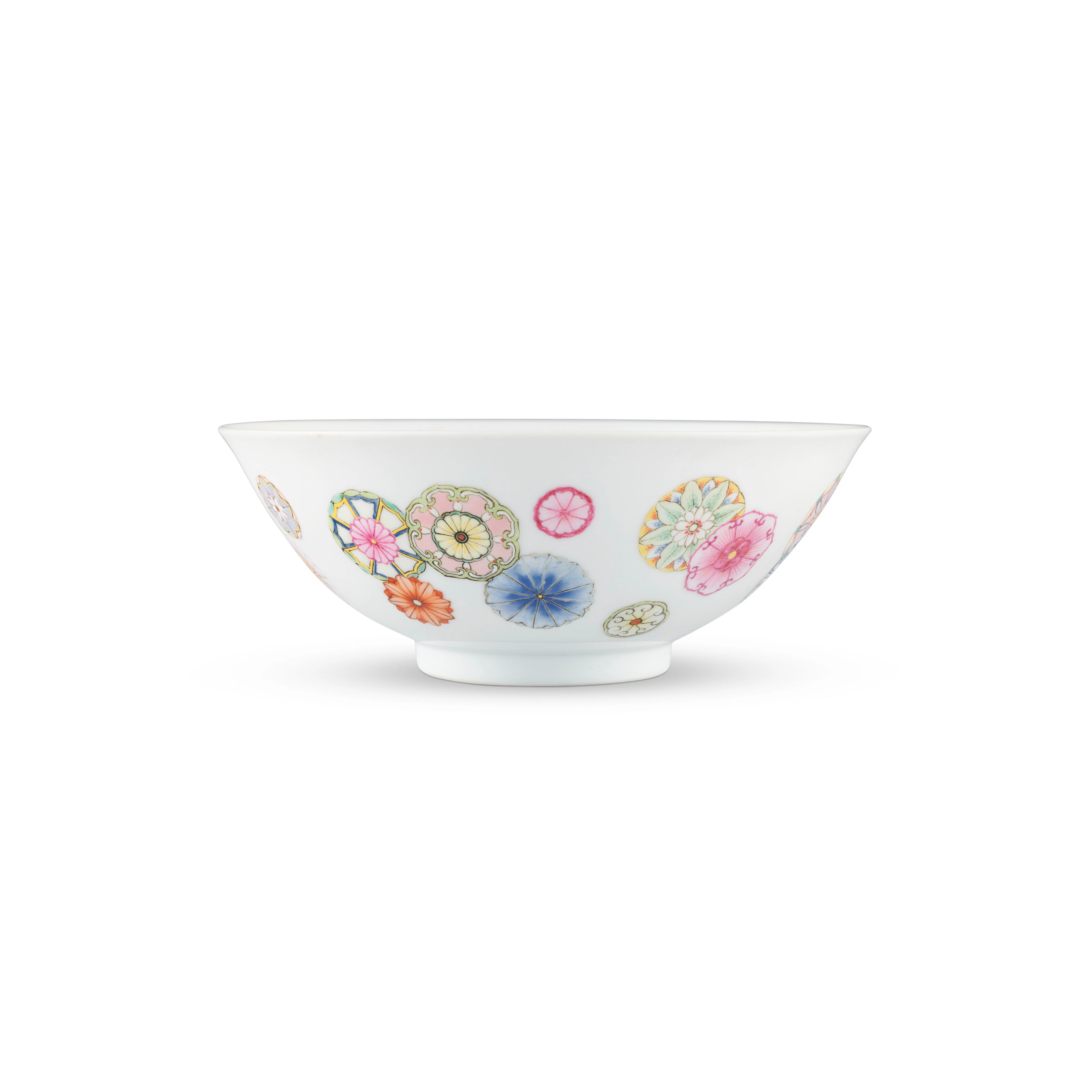 A Fine and Very Rare Yangcai 'Brocade' Bowl