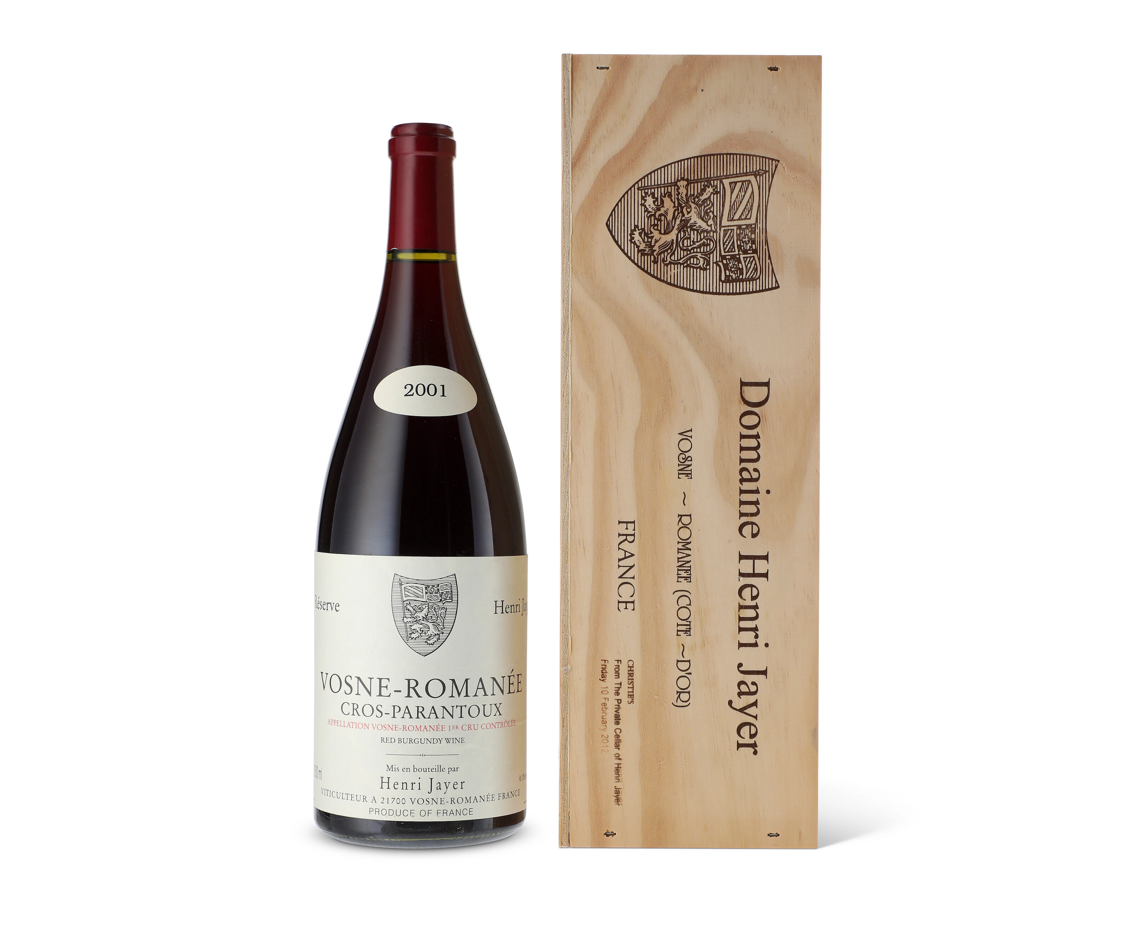 Henri Jayer, Vosne-Romanée Cros Parantoux 2001