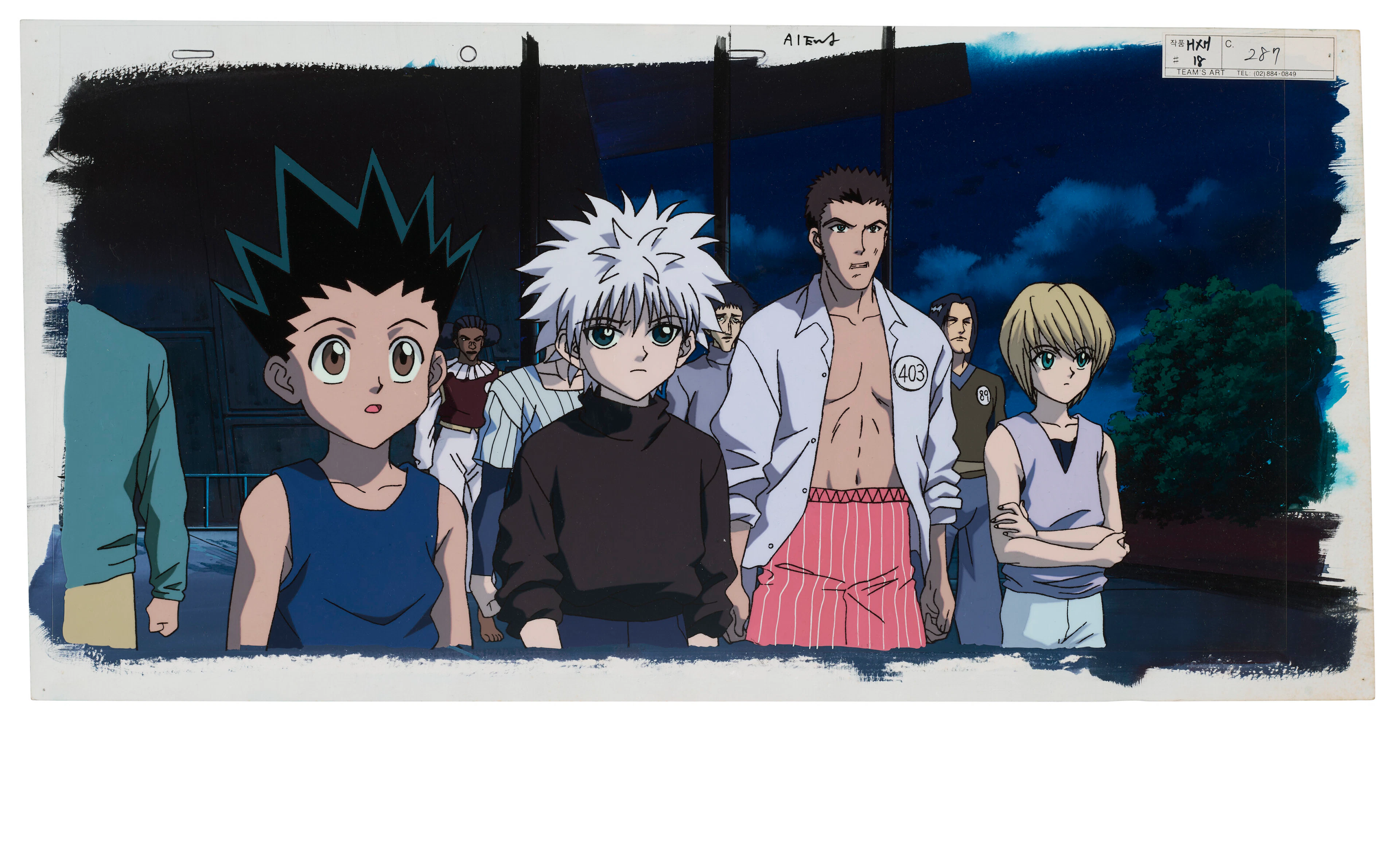 Hunter X Hunter - Gon Freecss, Killua Zoldyck, Kurapika and Leorio