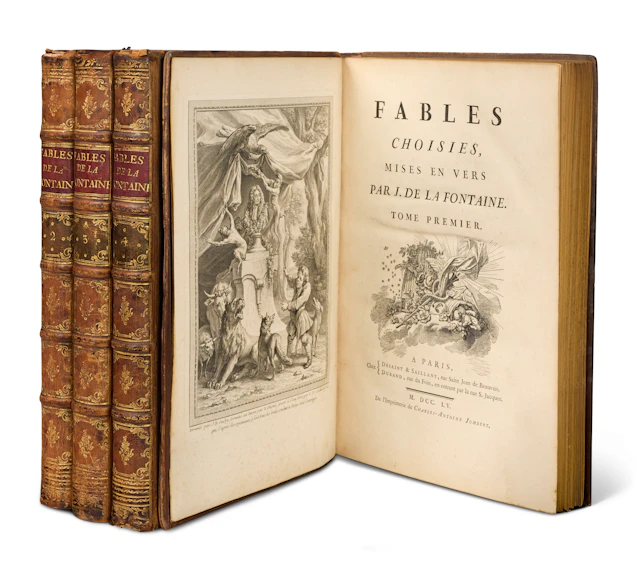 La Fontaine, Jean De (1621-1695) Et Jean-Baptiste Oudry (1686-1755)