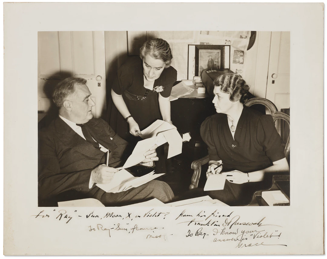 Fdr, Missy Lehand, and Grace Tully