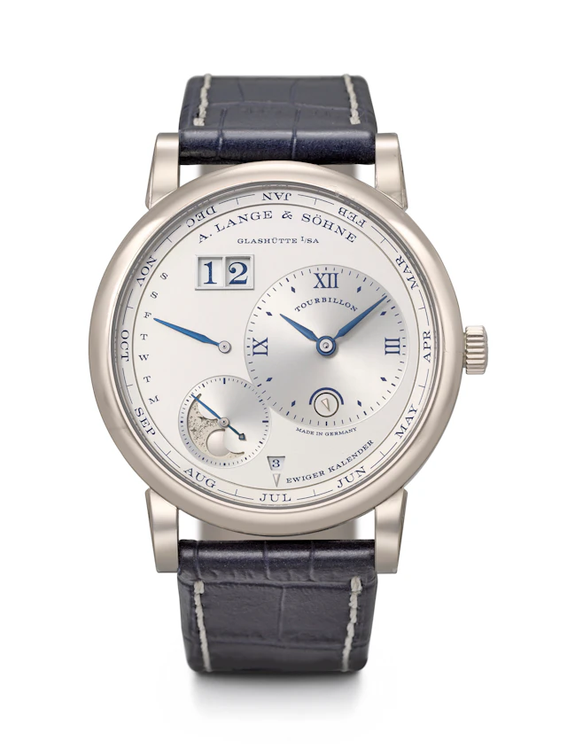 A. Lange & söhne. A Magnificent 18K White Gold Limited Edition Automatic