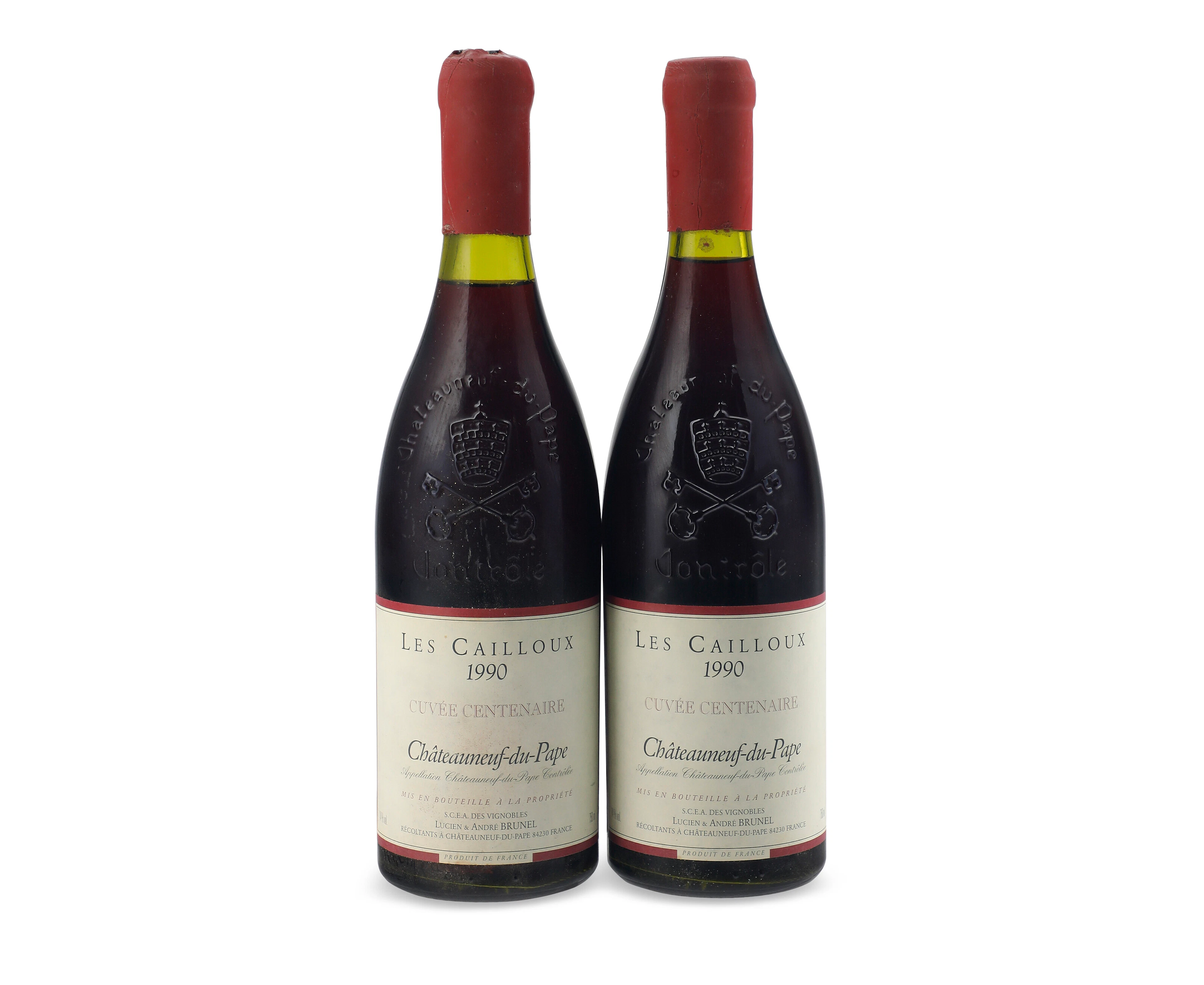 Lucien & André Brunel, Châteauneuf-Du-Pape Les Cailloux Cuveé Centenaire 1990