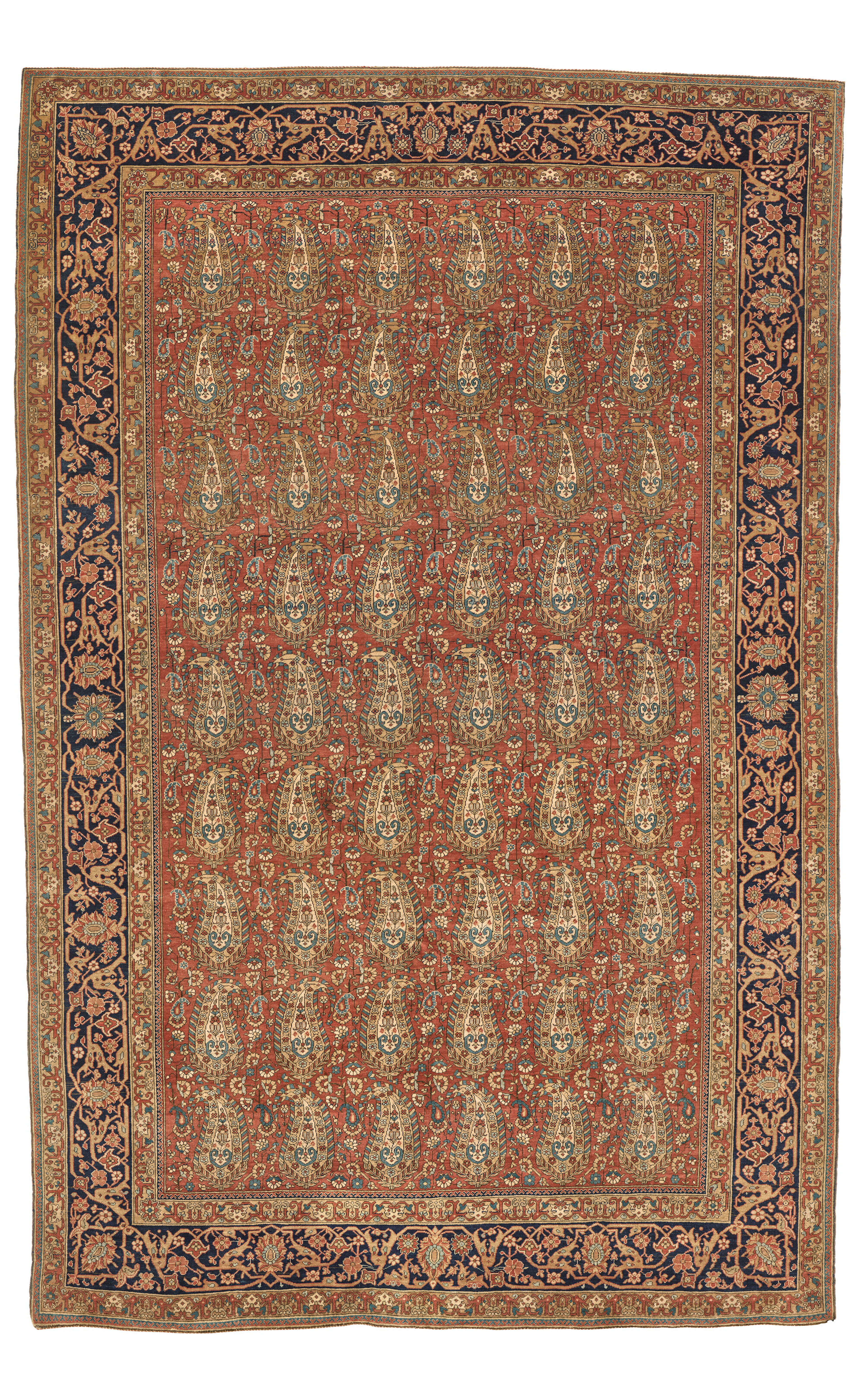 A KASHAN 'MOHTASHAM' RUG
