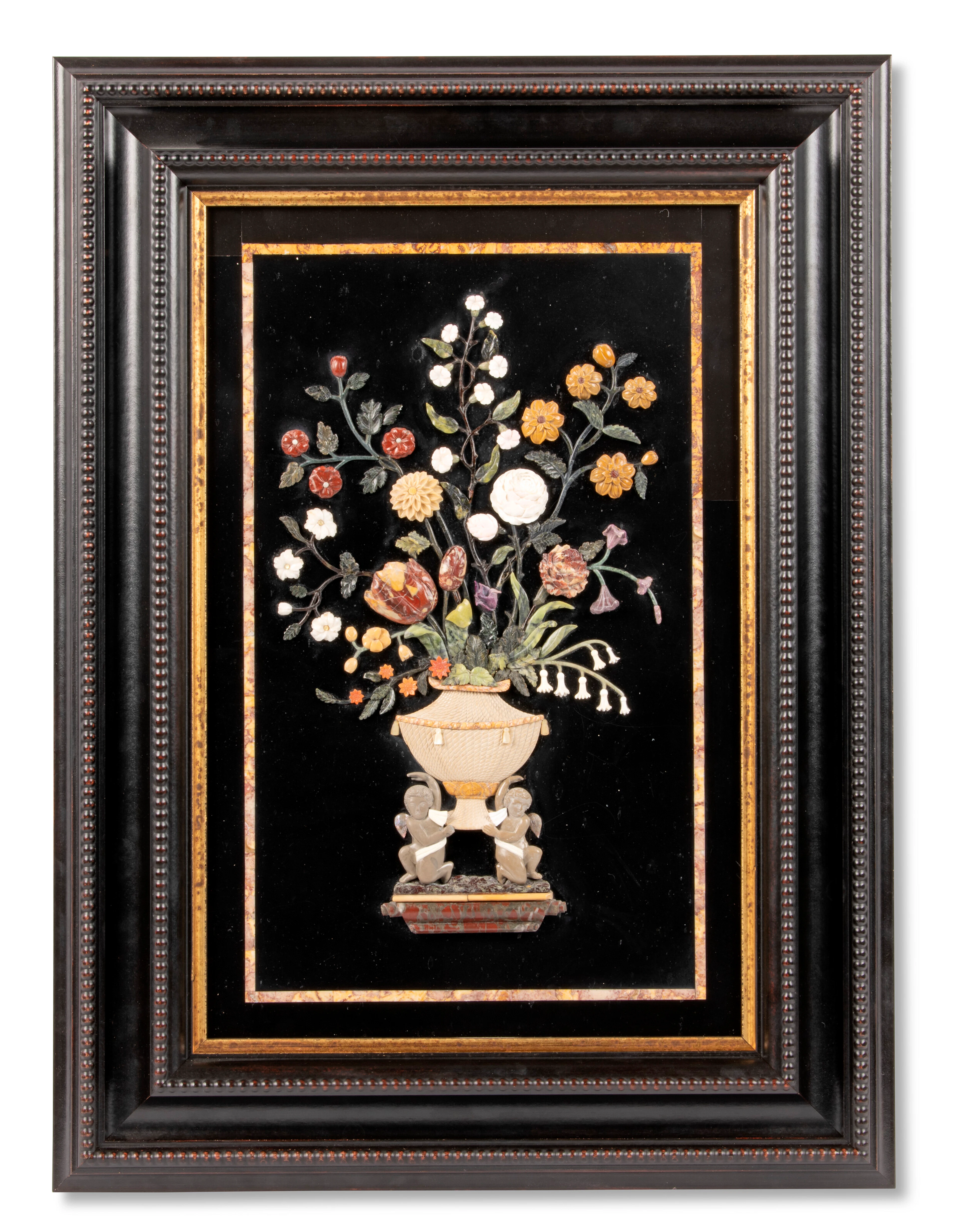 An Italian Pietra Dura Plaque