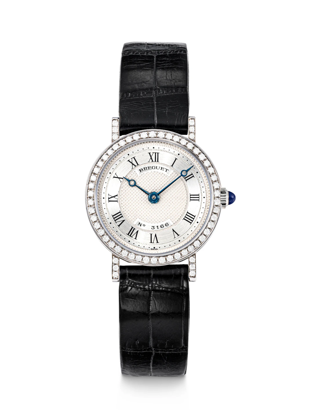 Breguet, Lady’s White Gold and Diamond-Set Wristwatch, Ref. 9079