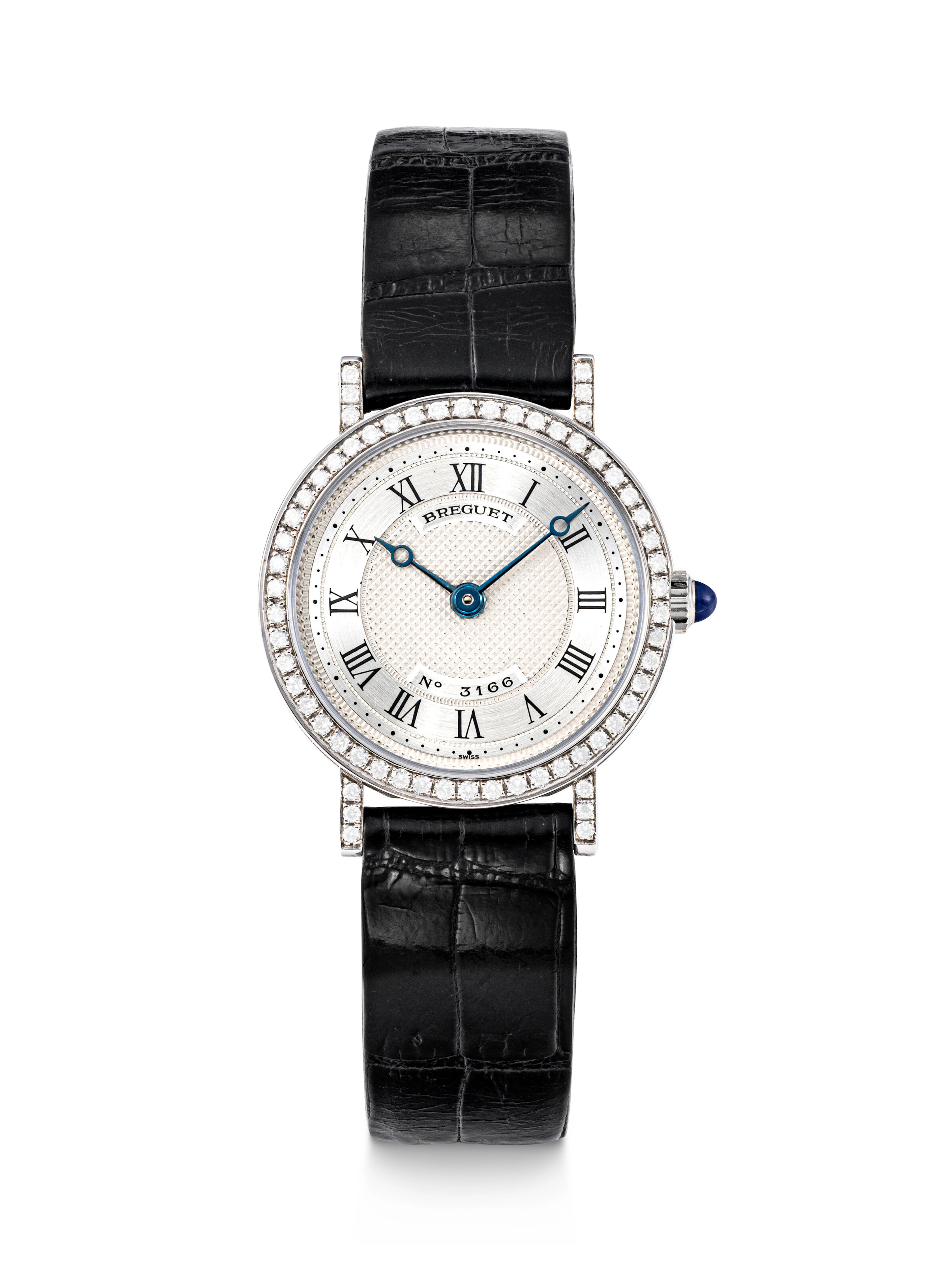 Breguet, Lady’s White Gold and Diamond-Set Wristwatch, Ref. 9079