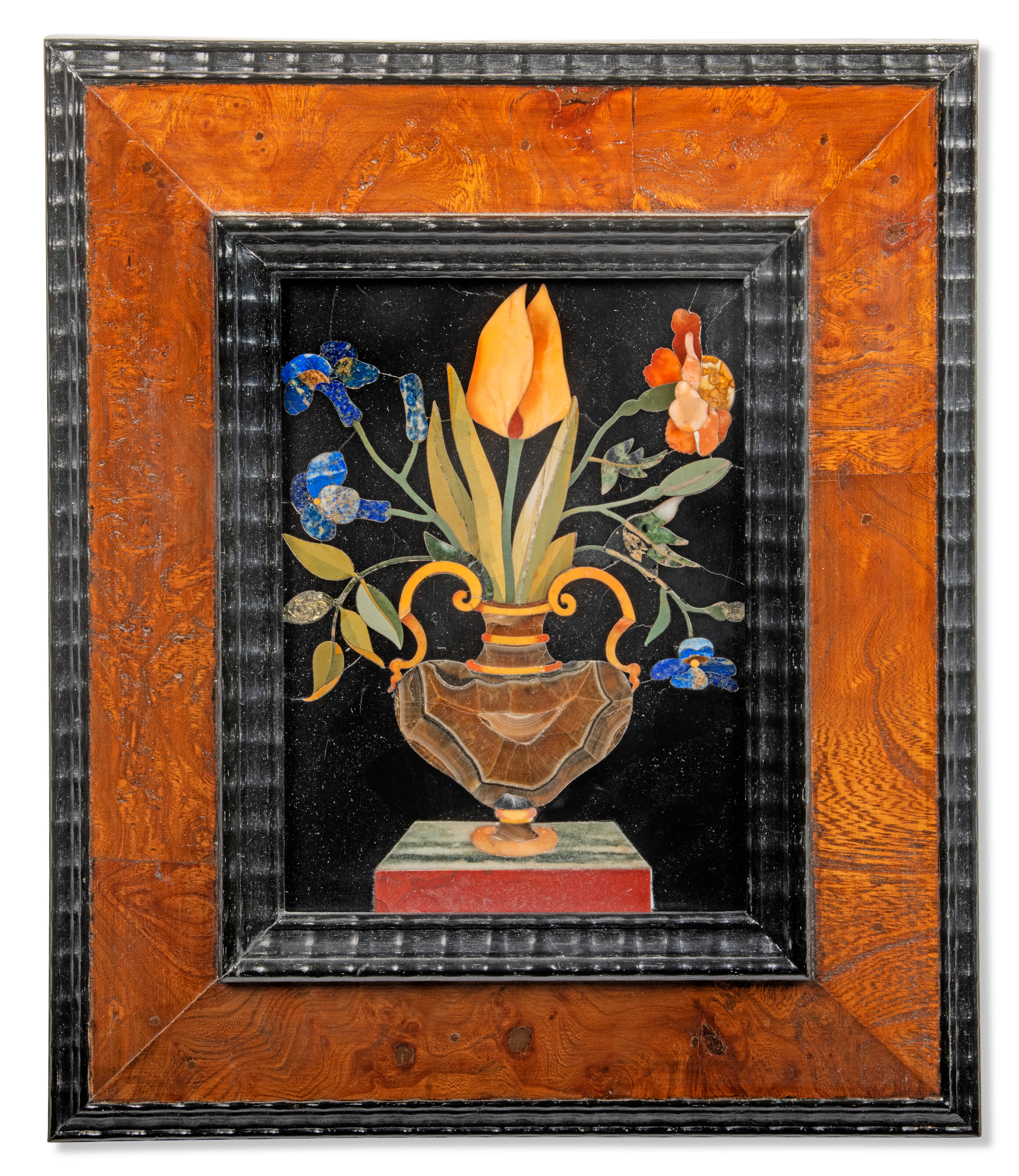 An Italian Pietra Dura Plaque