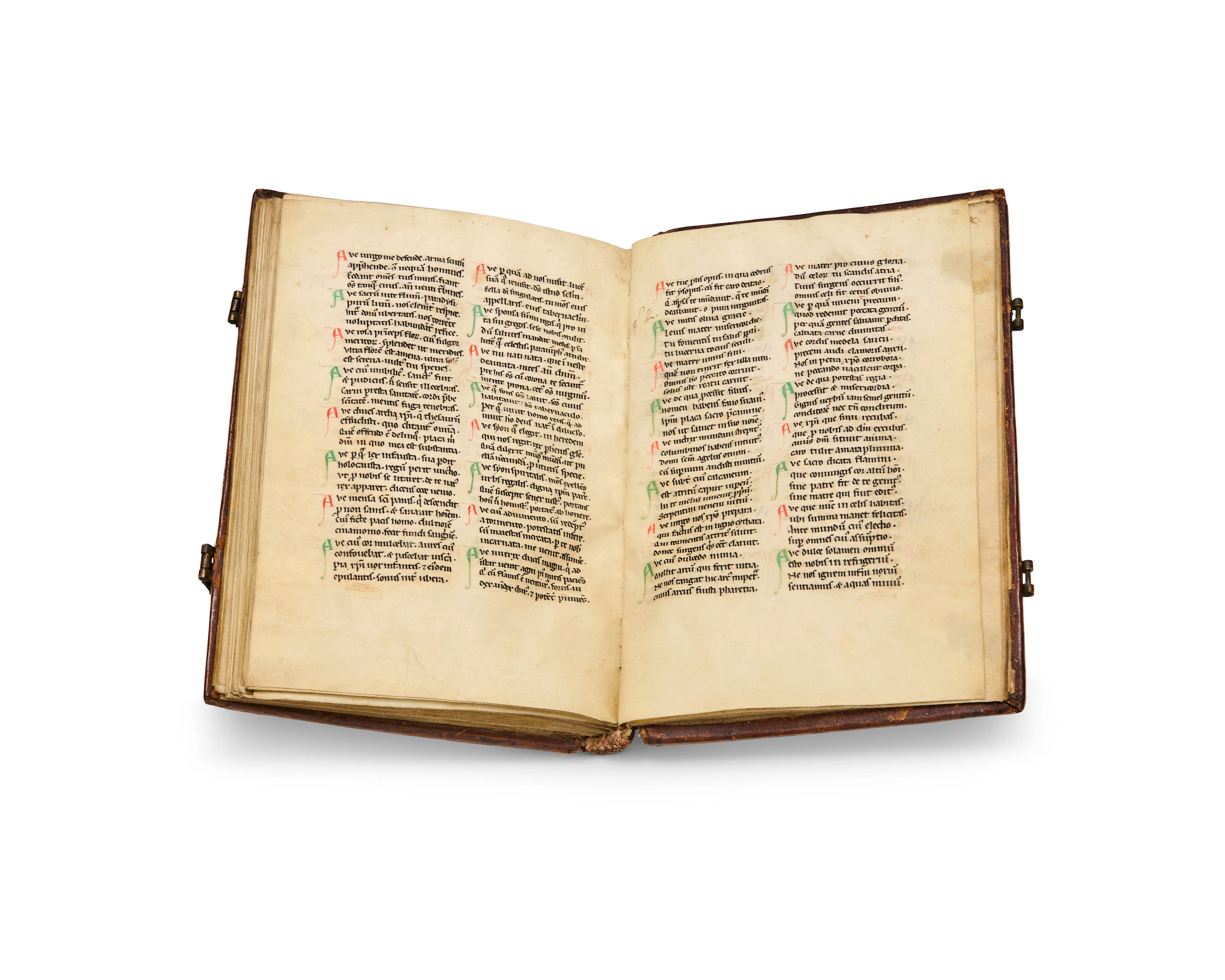 Prayerbook and Marian Hymns from the Abbey of Saint-Martin at Tournai