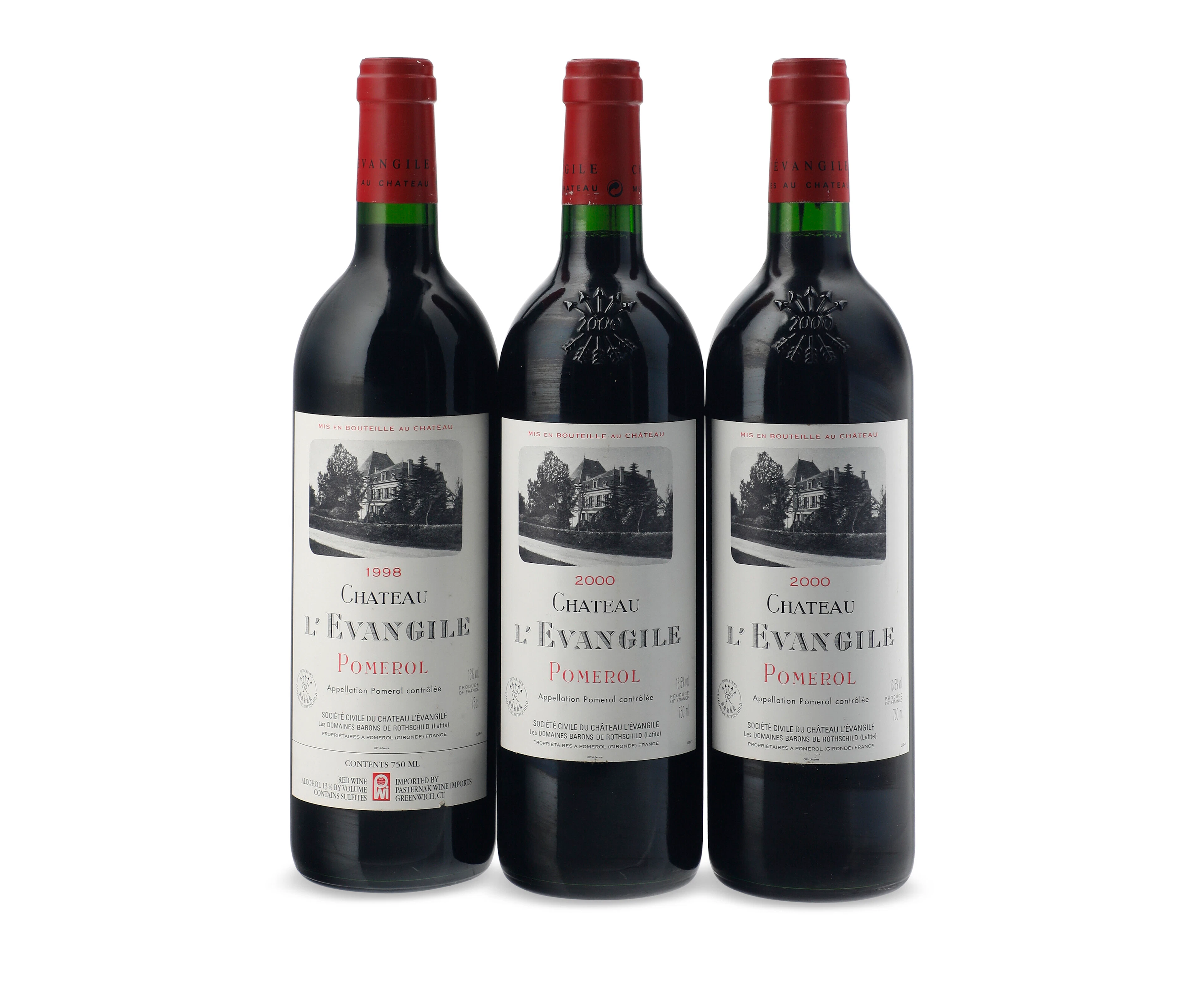 Château L'evangile 'Vertical' 2000 - 1998
