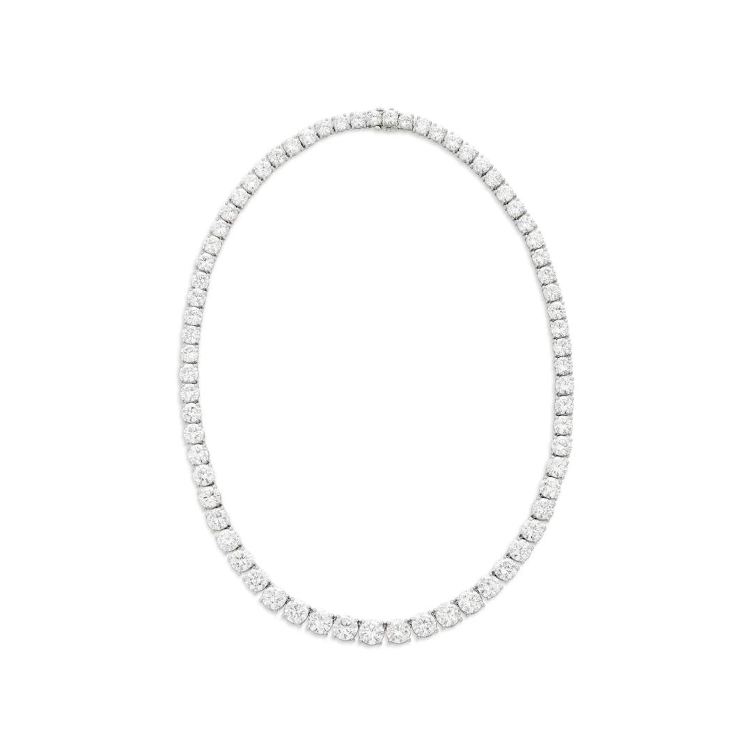 Diamond Rivière Necklace