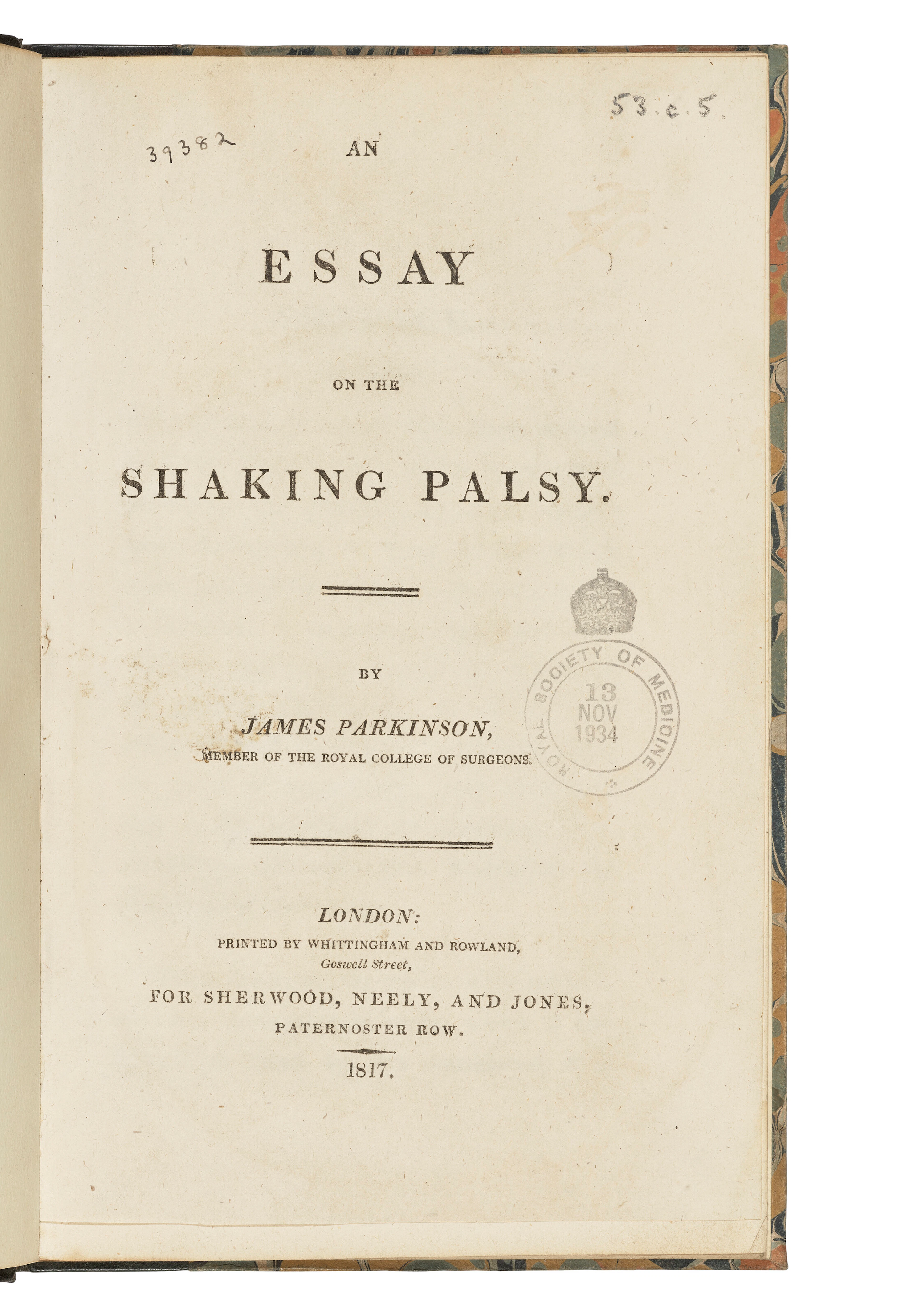 PARKINSON, James (1755-1824)