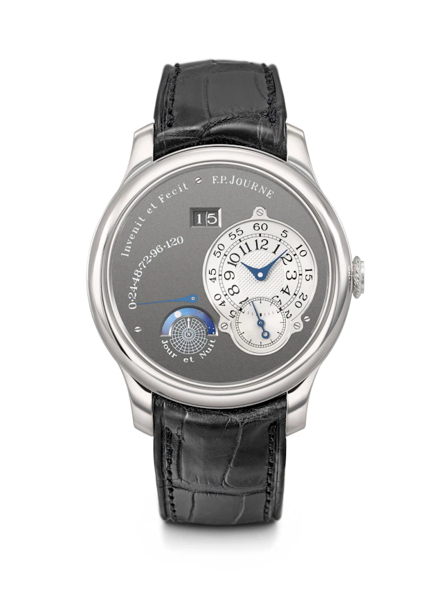 F.p. Journe. An Important Platinum Limited Edition Automatic Wristwatch