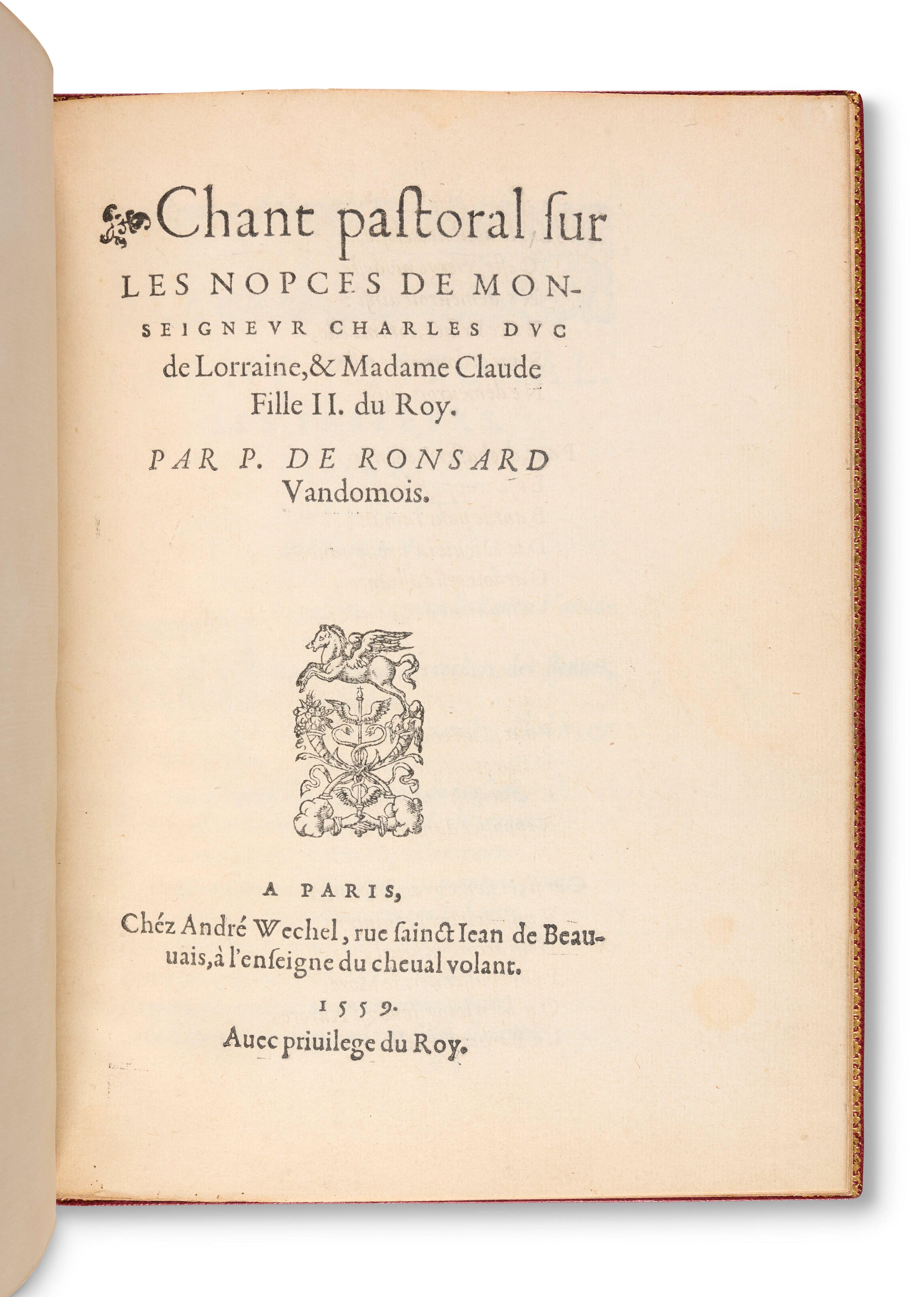 RONSARD, Pierre de (1524-1585)
