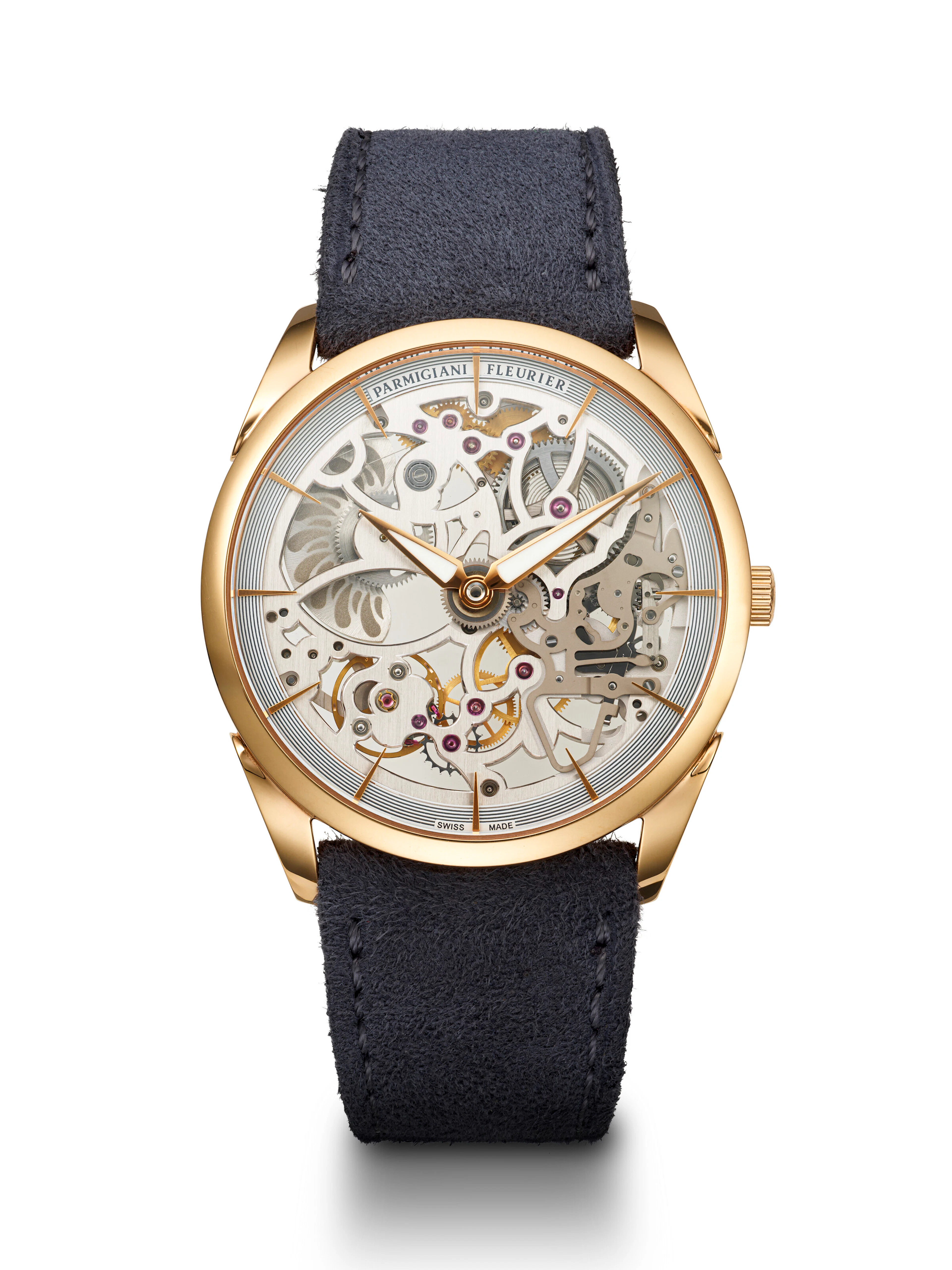 Parmigiani Fleurier, Pink Gold 'Tonda 1950 Squelette'