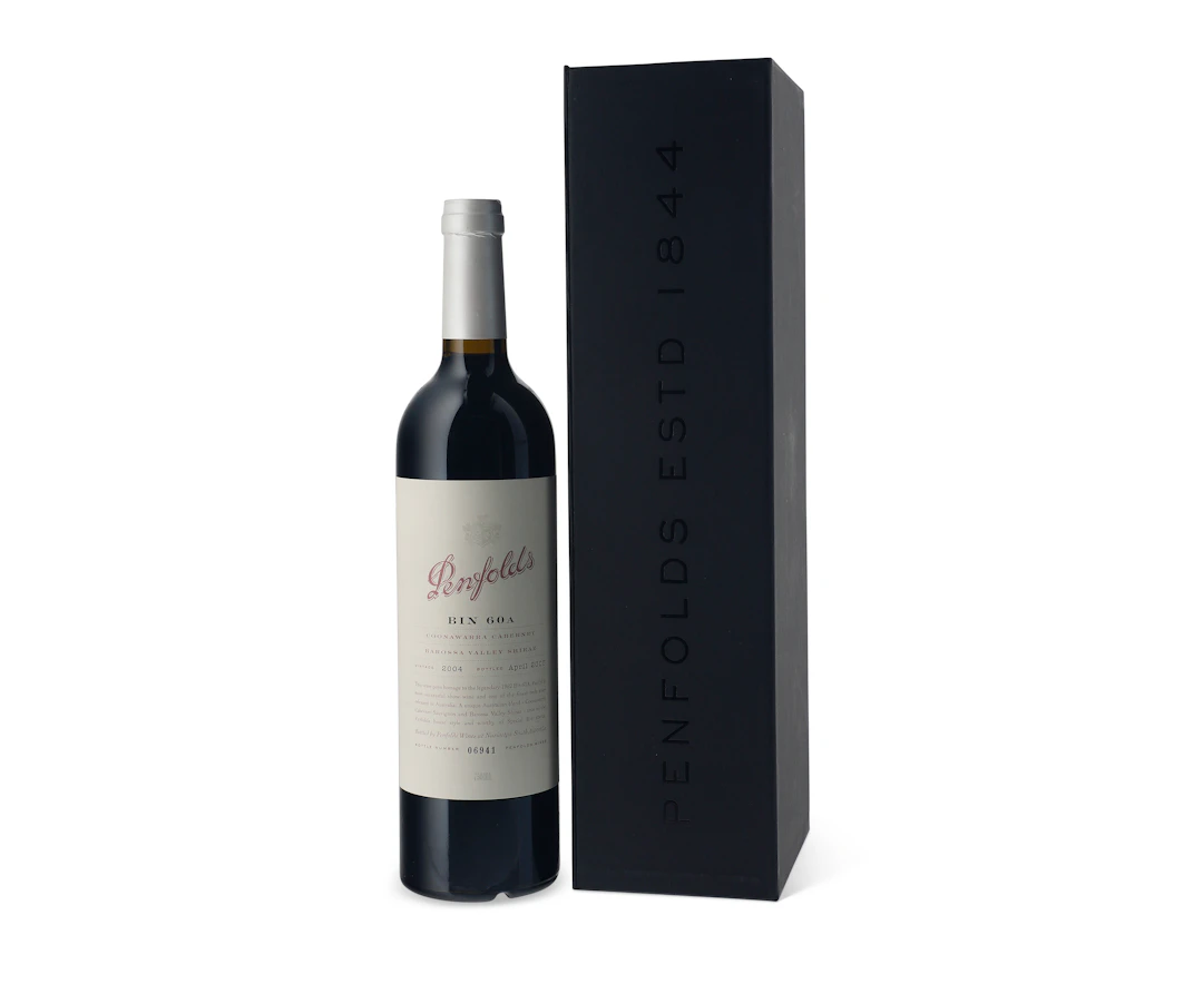 Penfolds, Coonawarra Cabernet Barossa Valley Shiraz Bin 60A 2004