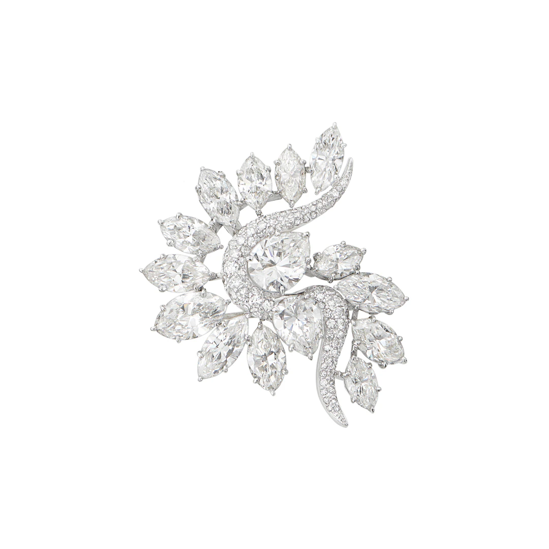 Harry Winston Diamond Brooch