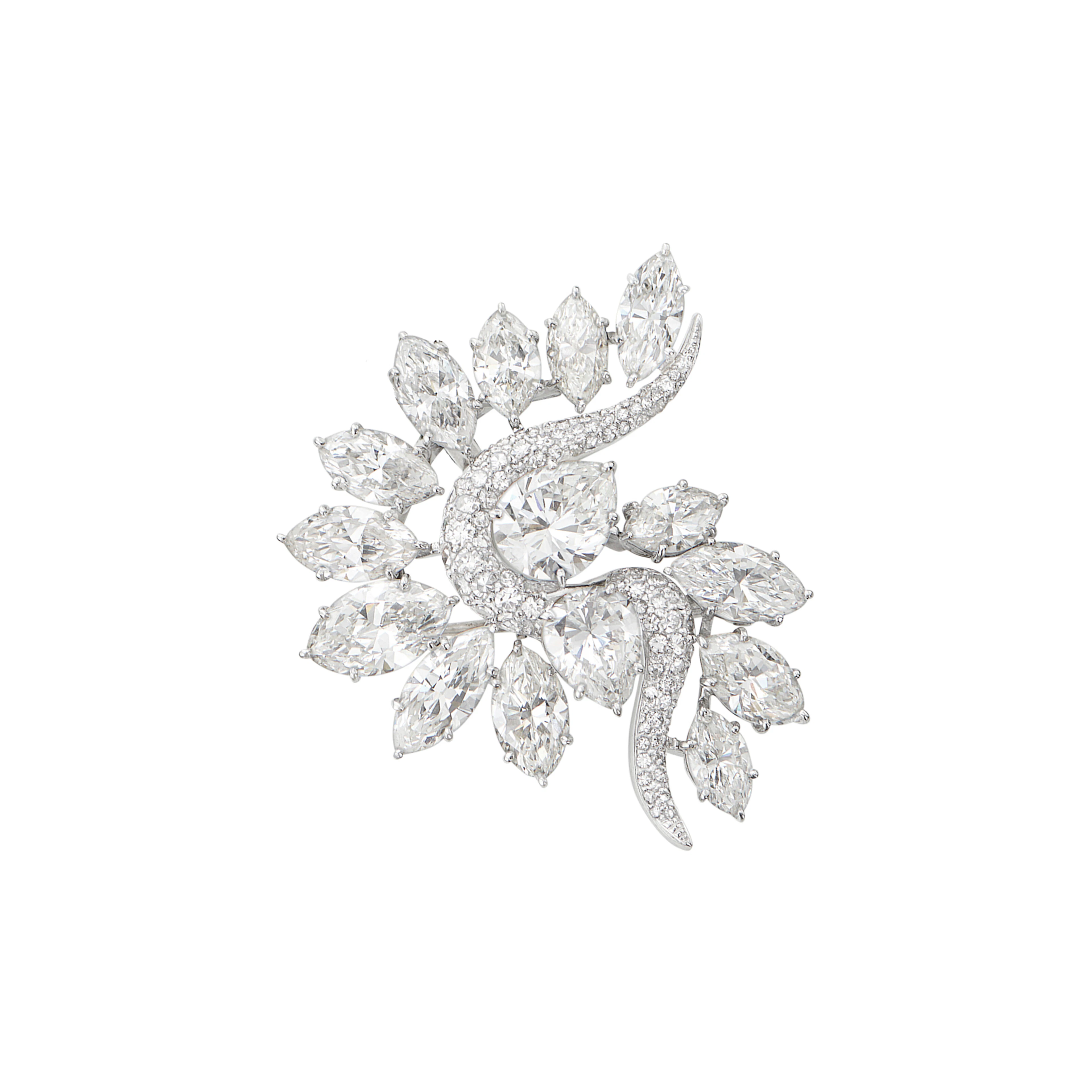 Harry Winston Diamond Brooch