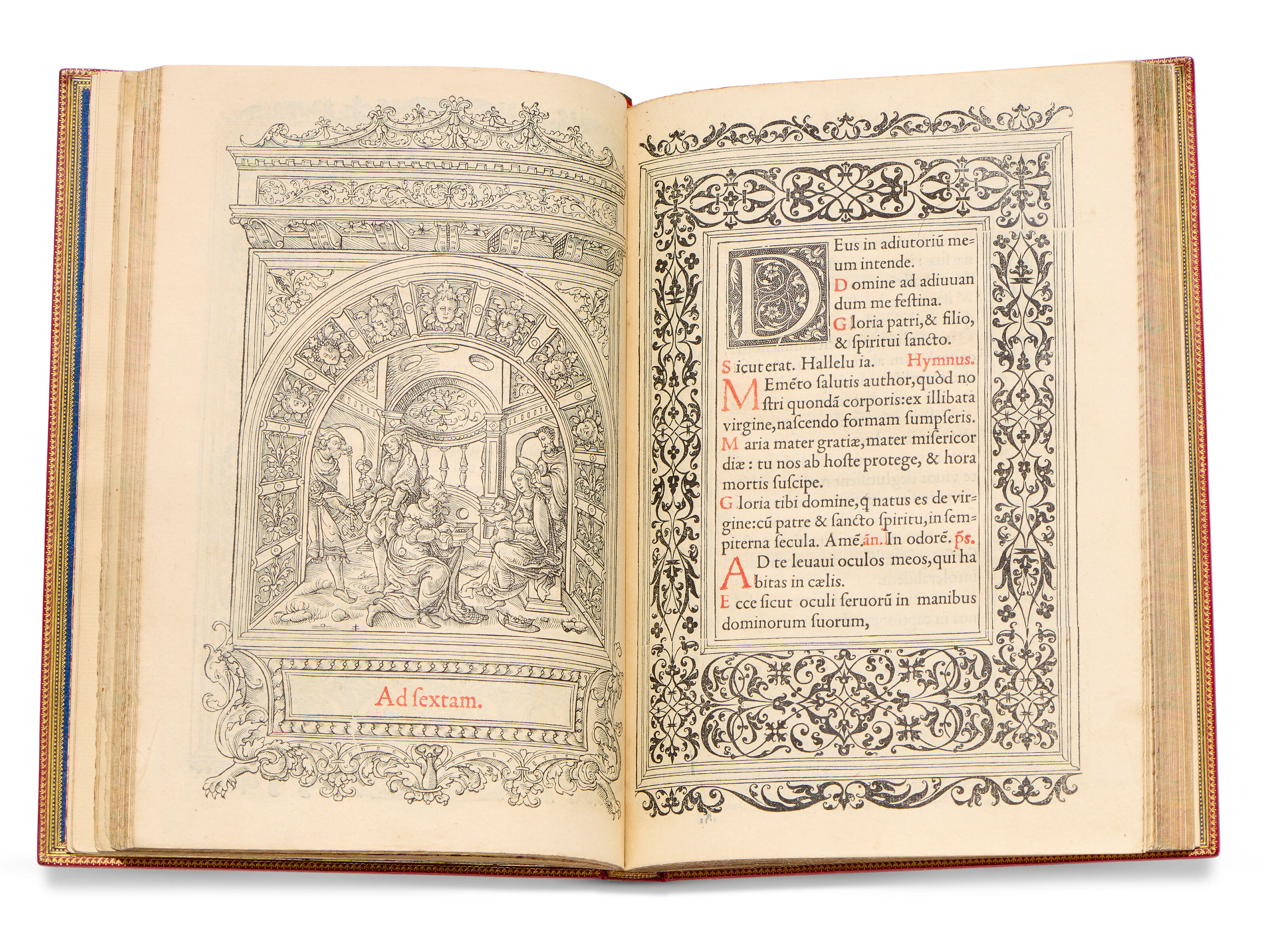 Horae, Use of Rome, in Latin and French