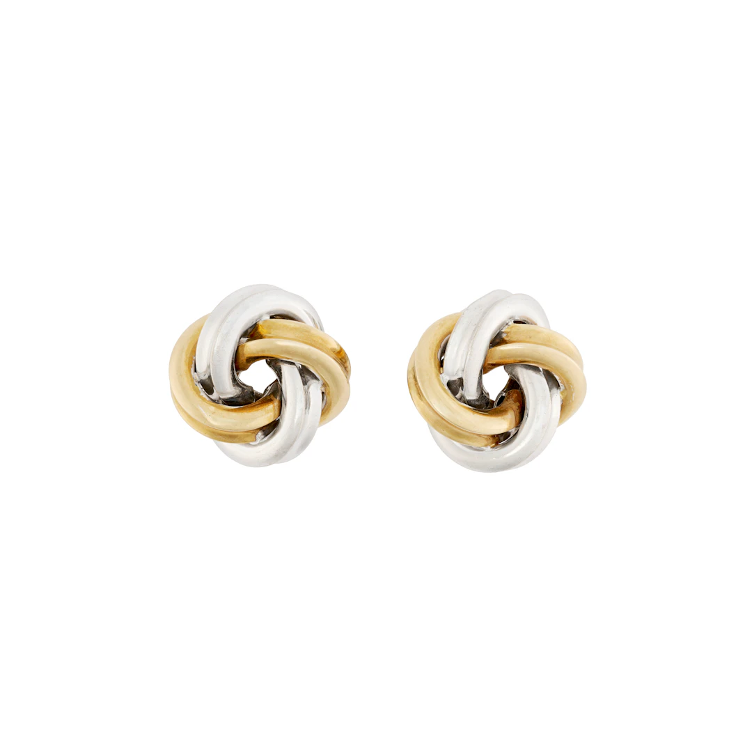 Meister Pair of Gold Earrings