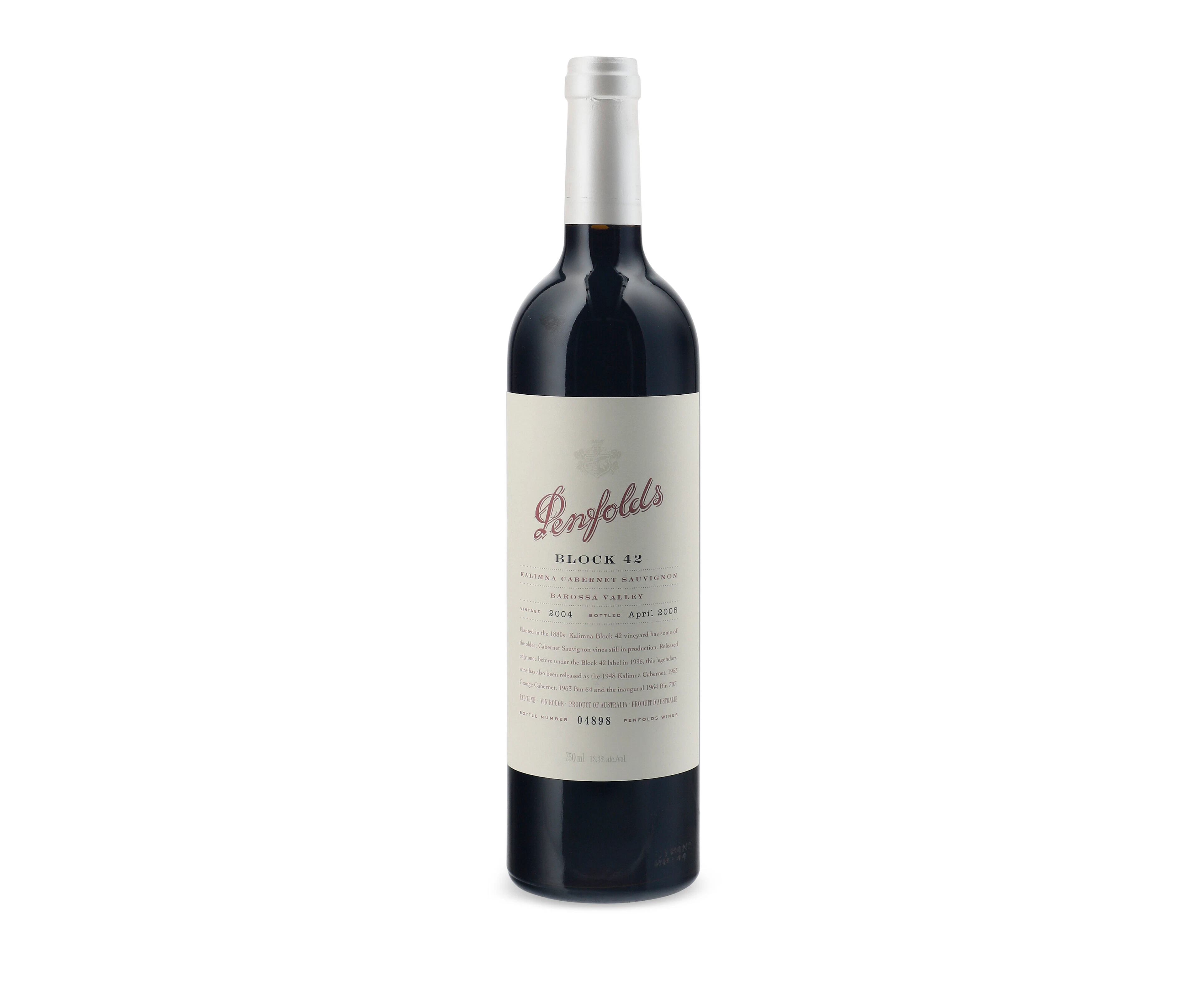Penfolds, Block 42 Kalimna Cabernet Sauvignon 2004