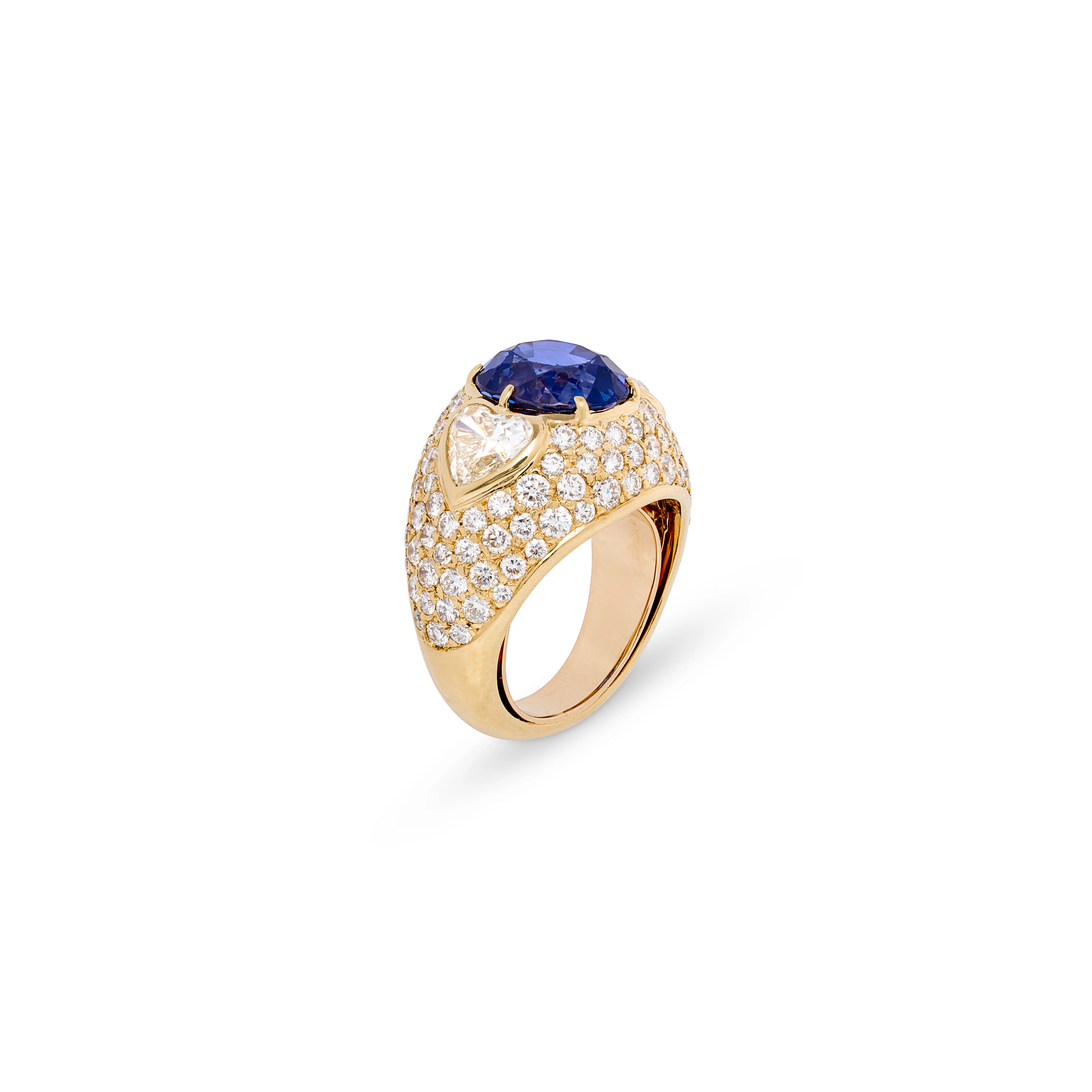 Van Cleef & Arpels Sapphire and Diamond Ring