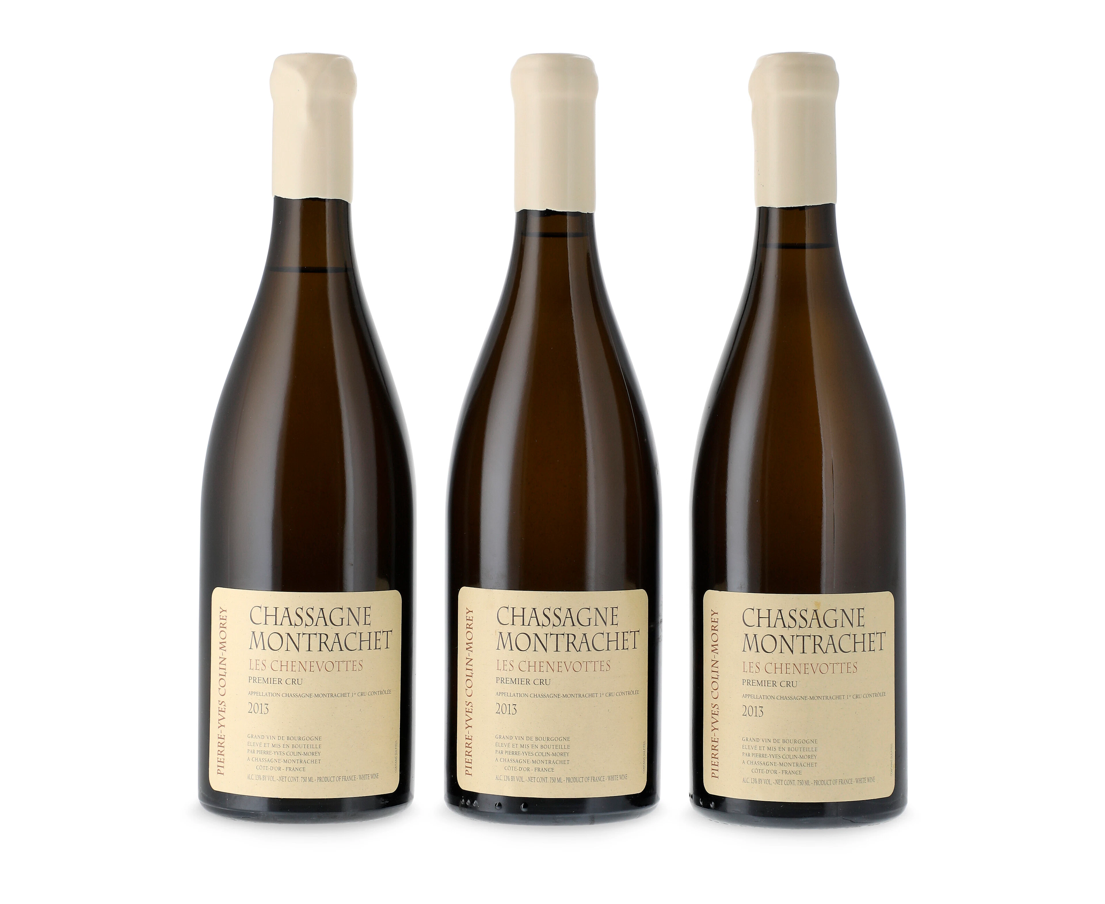 Mixed 2013 & 2015 Pierre-Yves Colin-Morey, Chassagne-Montrachet, Les