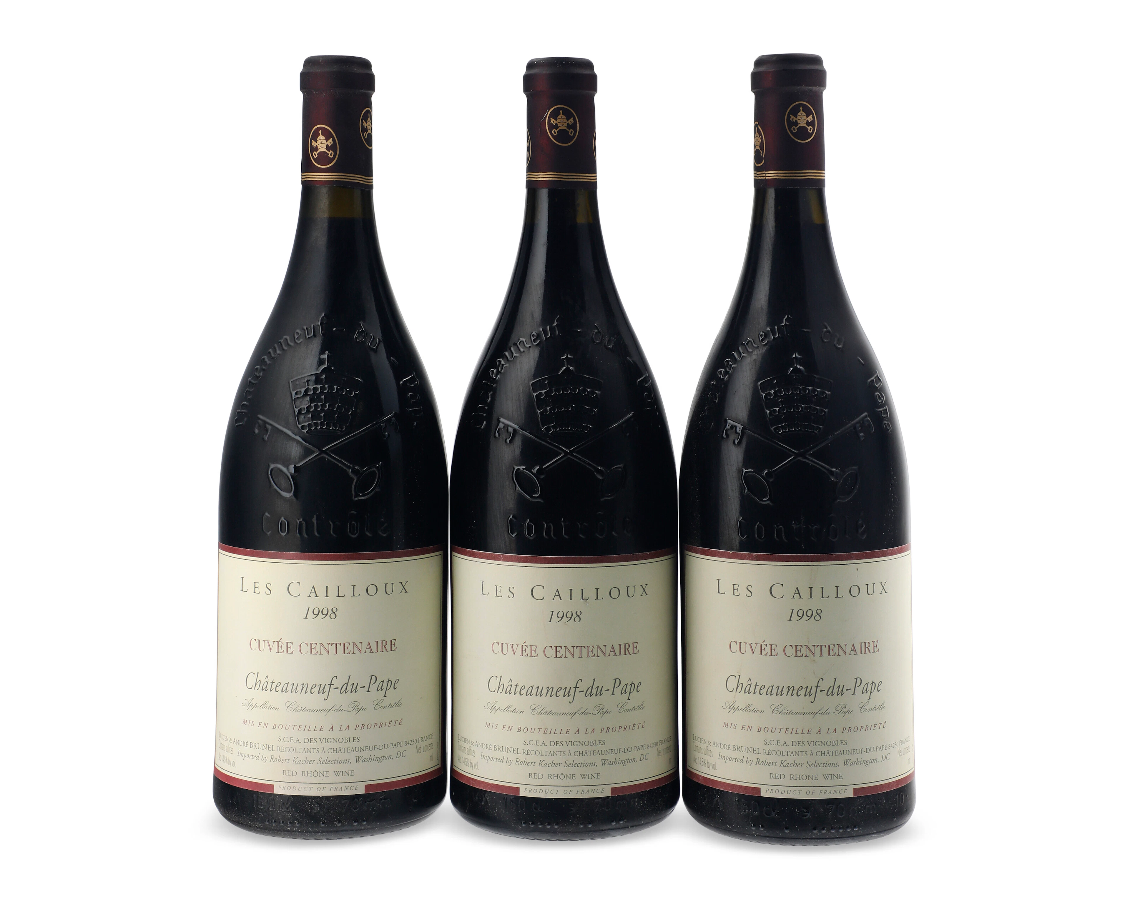 Lucien & André Brunel, Châteauneuf-Du-Pape Les Cailloux Cuveé Centenaire 1998