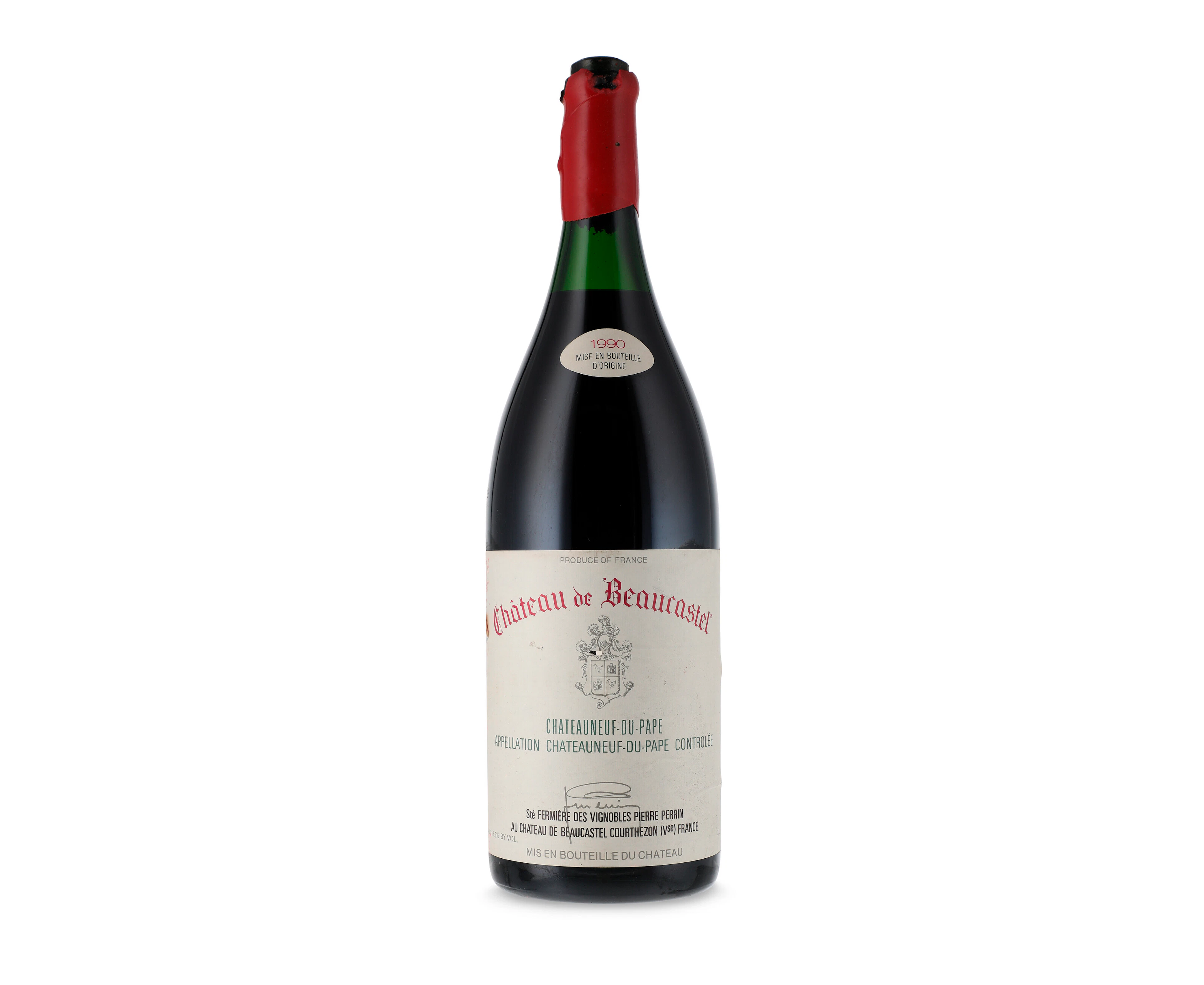 Mixed 1990 Château De Beaucastel Rouge, Châteauneuf-Du-Pape