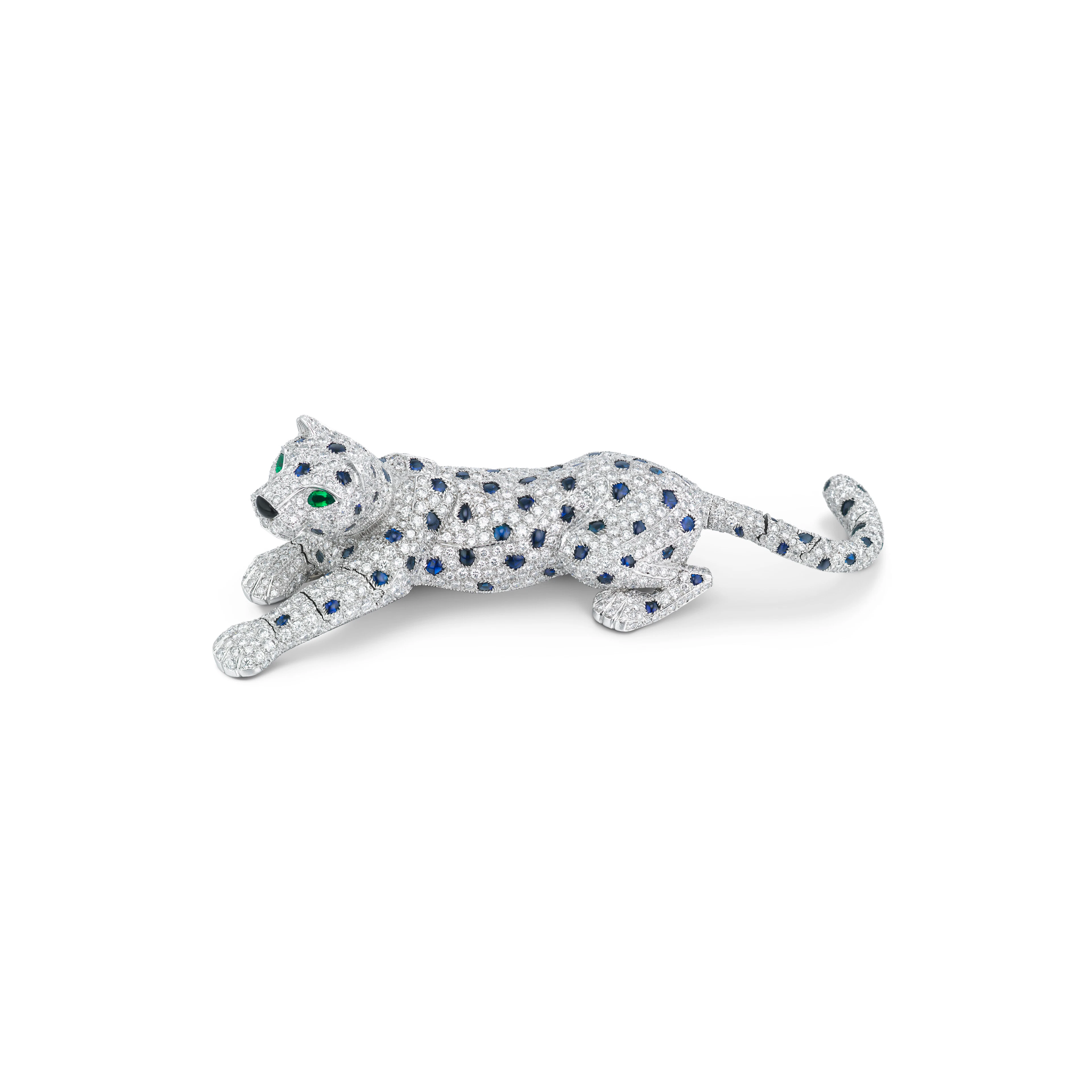 CARTIER MULTI-GEM 'PANTHÈRE' BROOCH