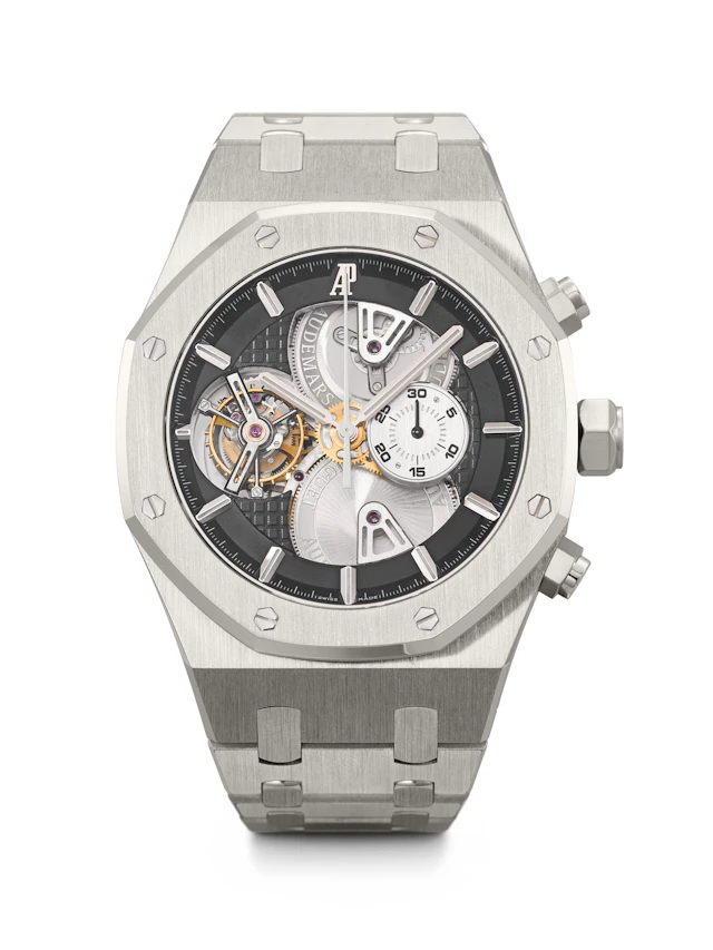 Audemars Piguet. An Impressive and Heavy 18K White Gold Limited Edition