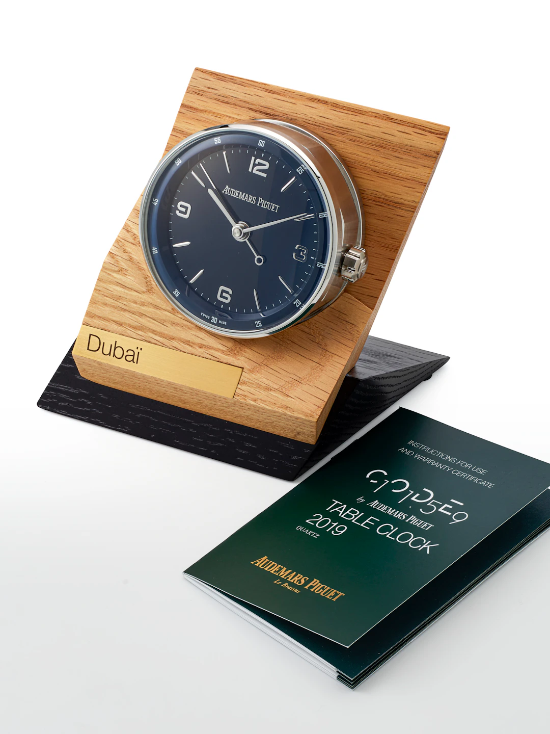 Audemars Piguet, Stainless Steel 'Code 11.59' Table Clock