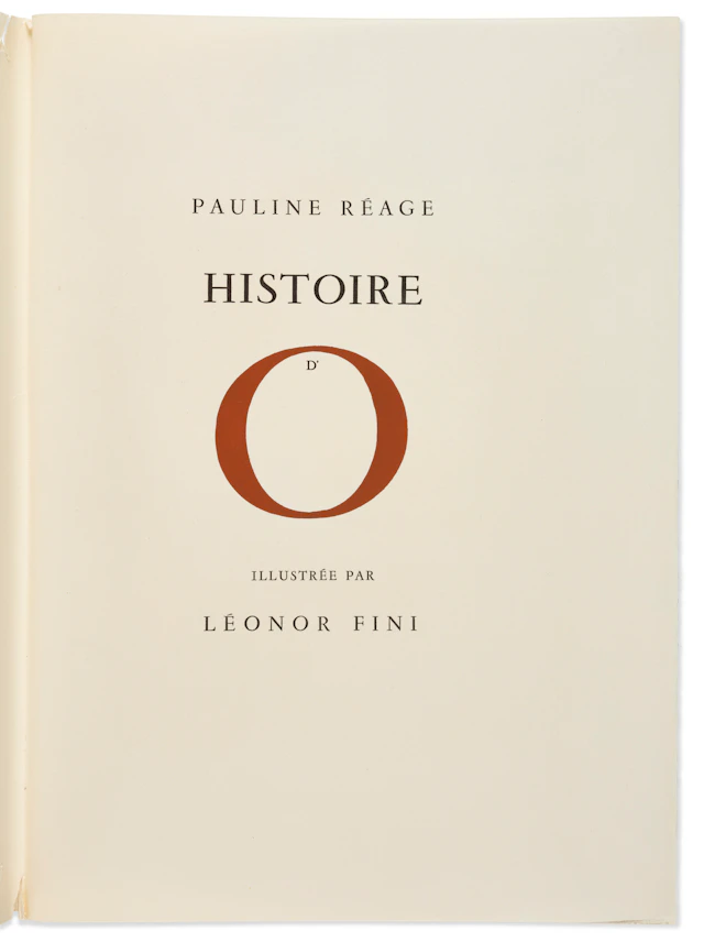 Fini, Leonor (1907-1996) Et Dominique Aury Sous Le Pseudonyme De Pauline