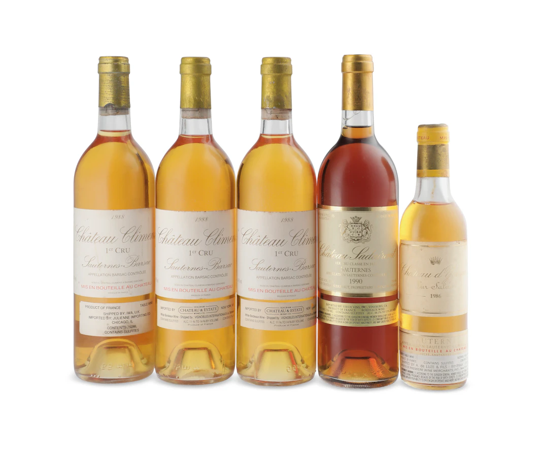 Mixed White Bordeaux 1990 - 1986