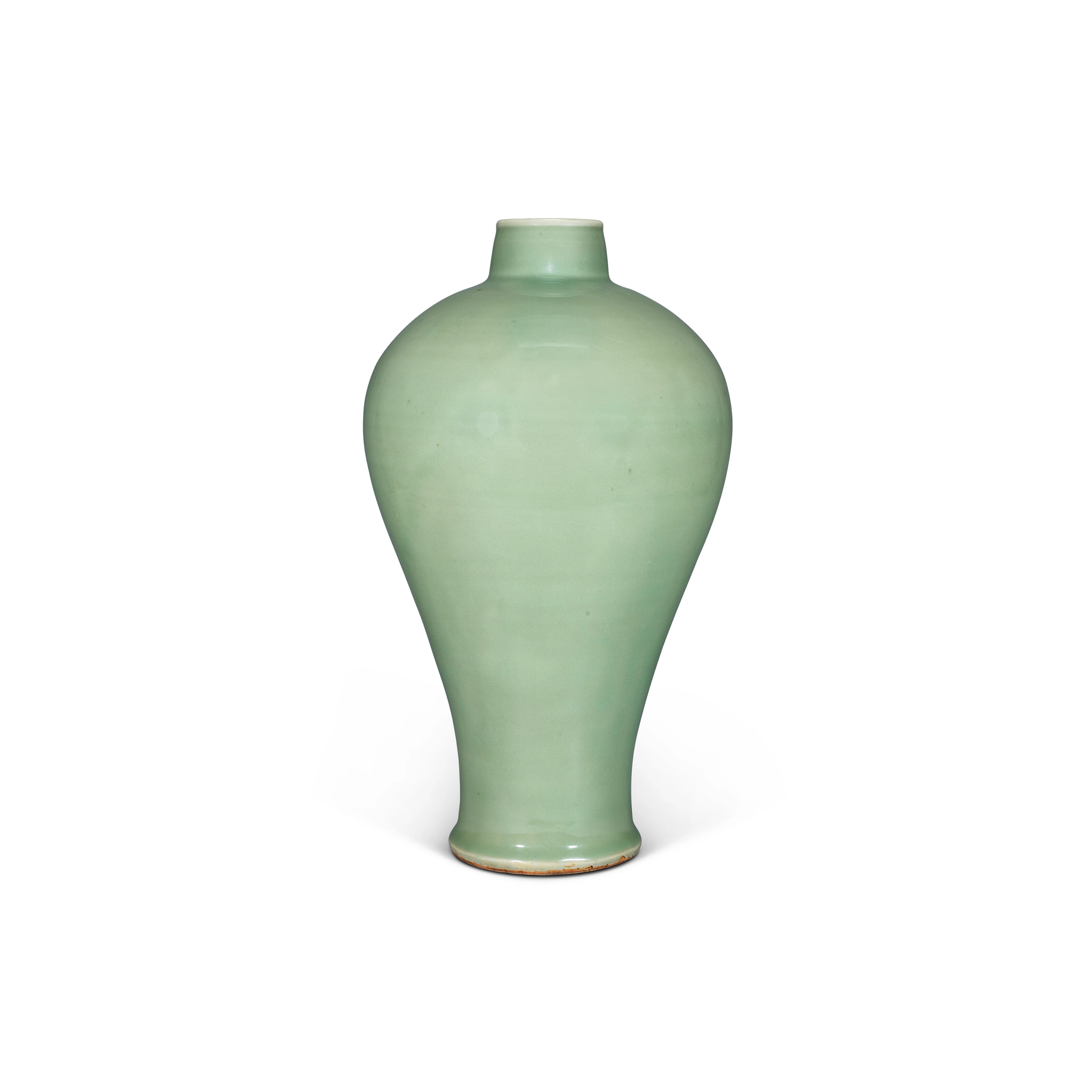A LARGE LONGQUAN CELADON MEIPING