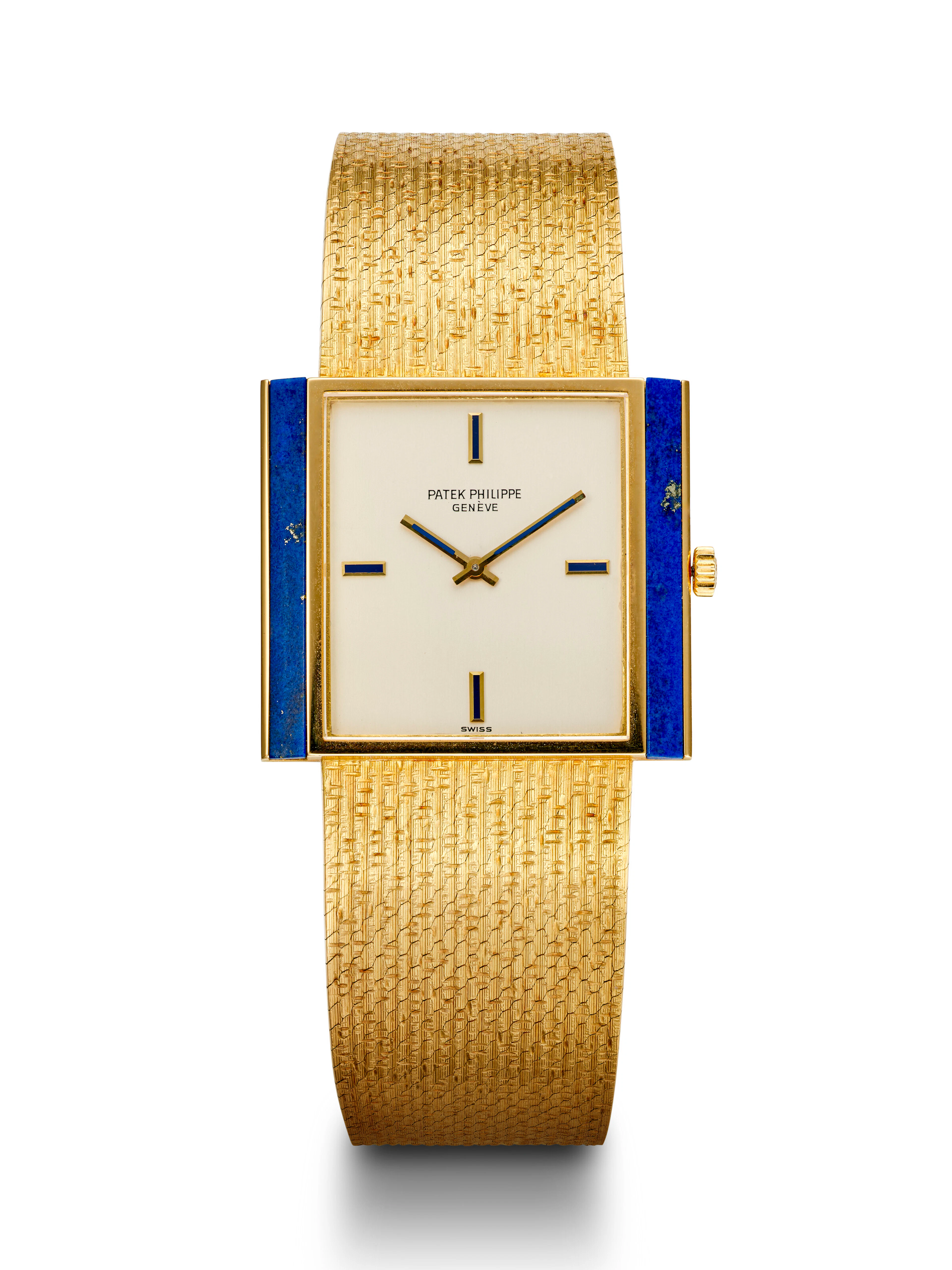 Patek Philippe, Yellow Gold and Lapis Lazuli-Set Bracelet Watch, Ref. 3578⁄1