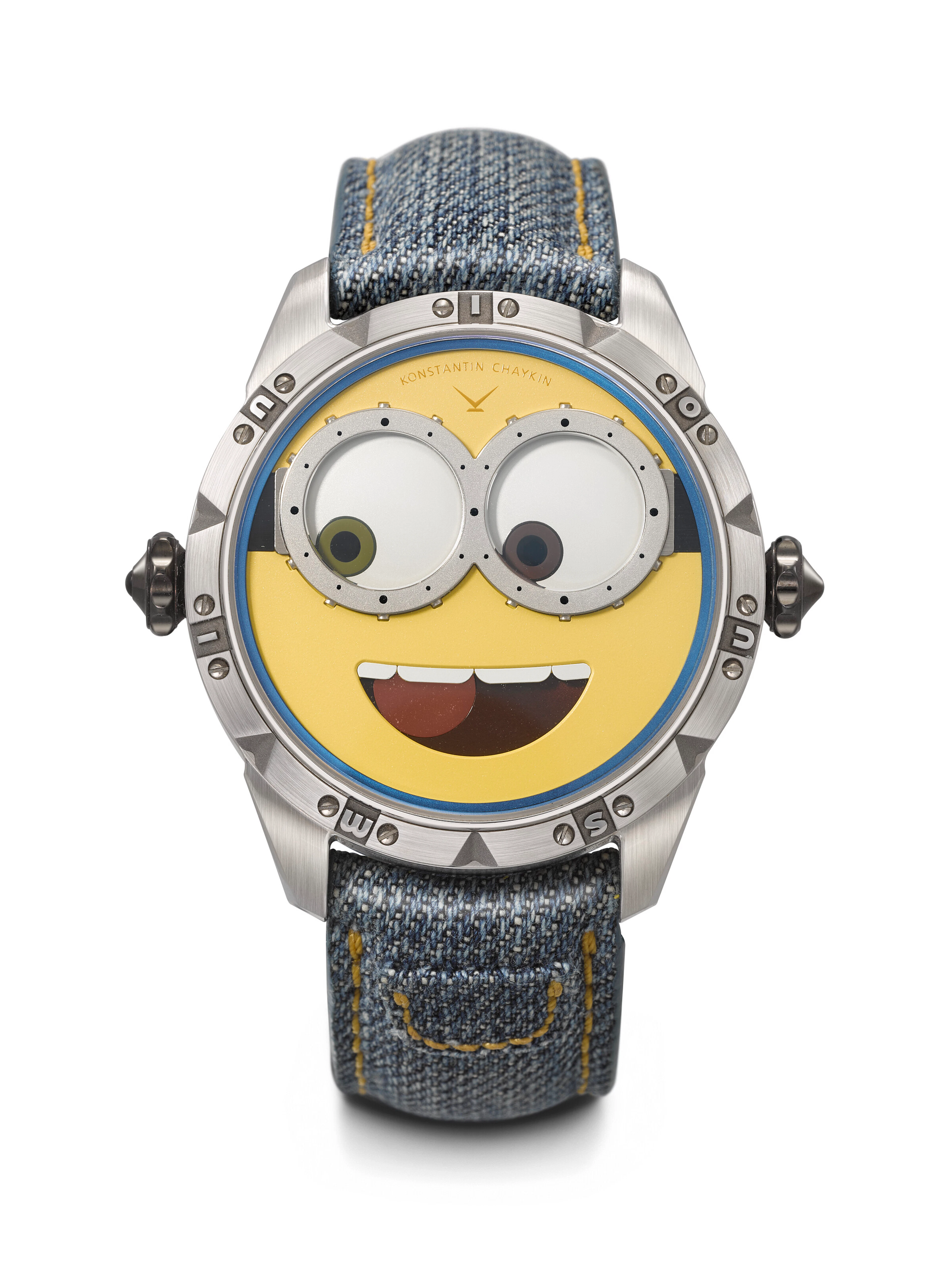 Konstantin Chaykin. A Comical and Unusual Stainless Steel Limited