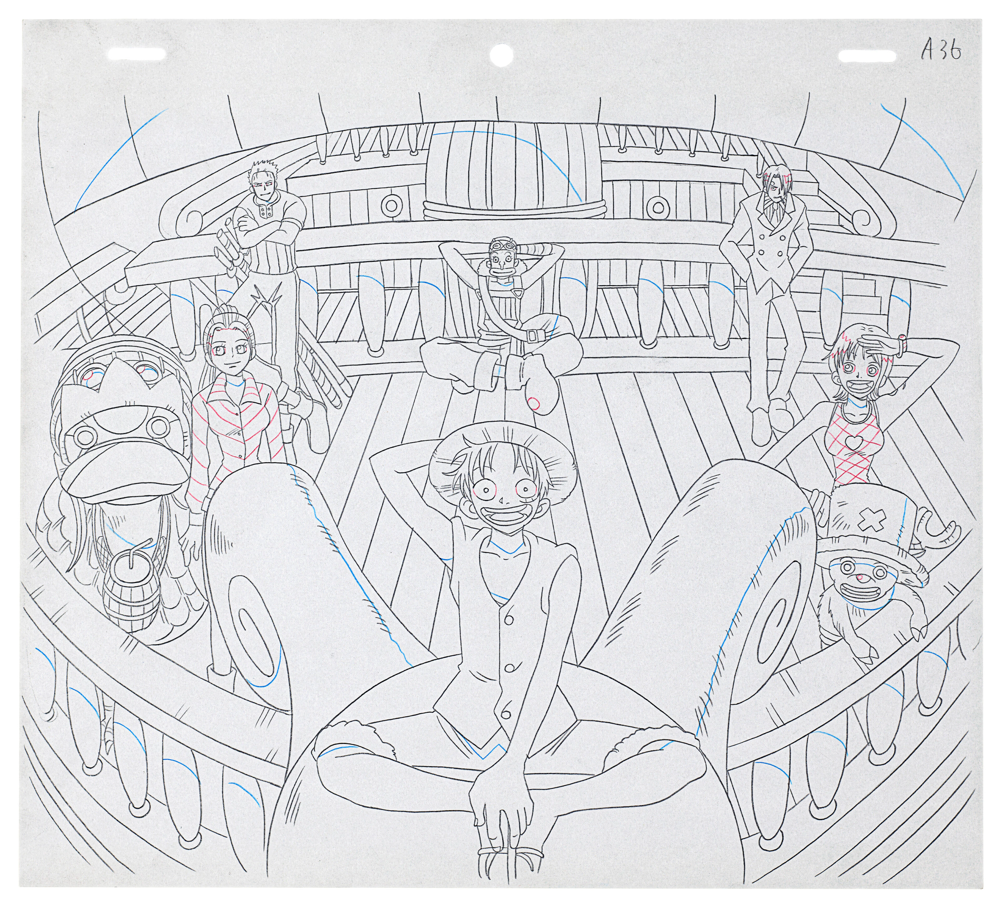 One Piece Grand Battle! 2- Luffy, Zoro, Sanji, Usopp, Nami, Chopper