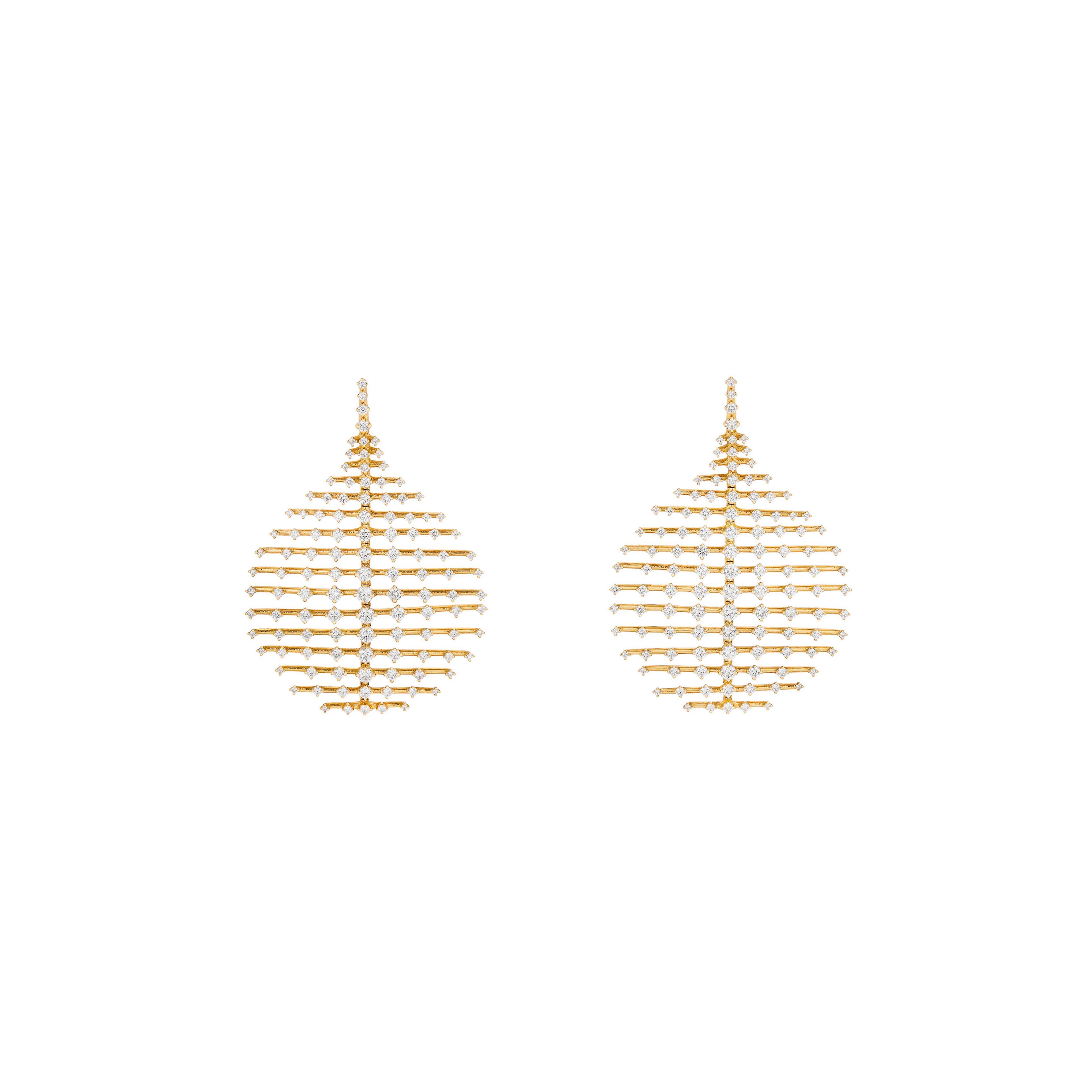 Fernando Jorge Diamond 'Disco' Earrings