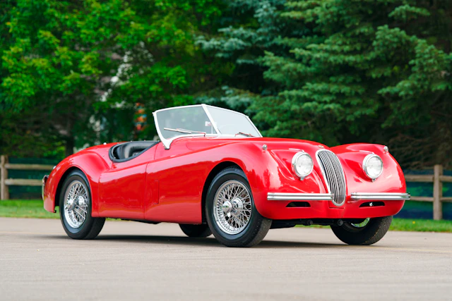 1954 Jaguar Xk120 Se Roadster