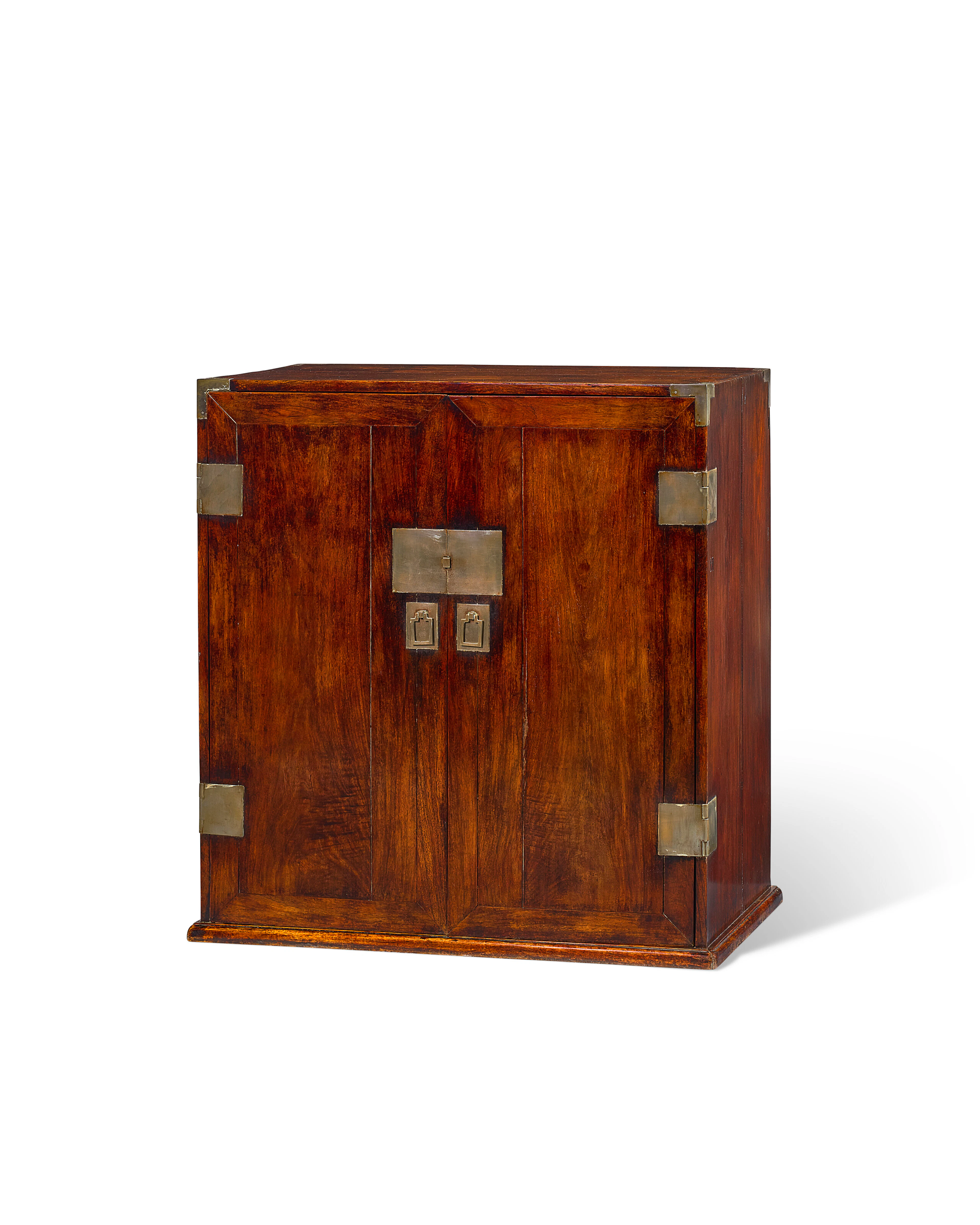A Large Rare Huanghuali Traveling Bookcase